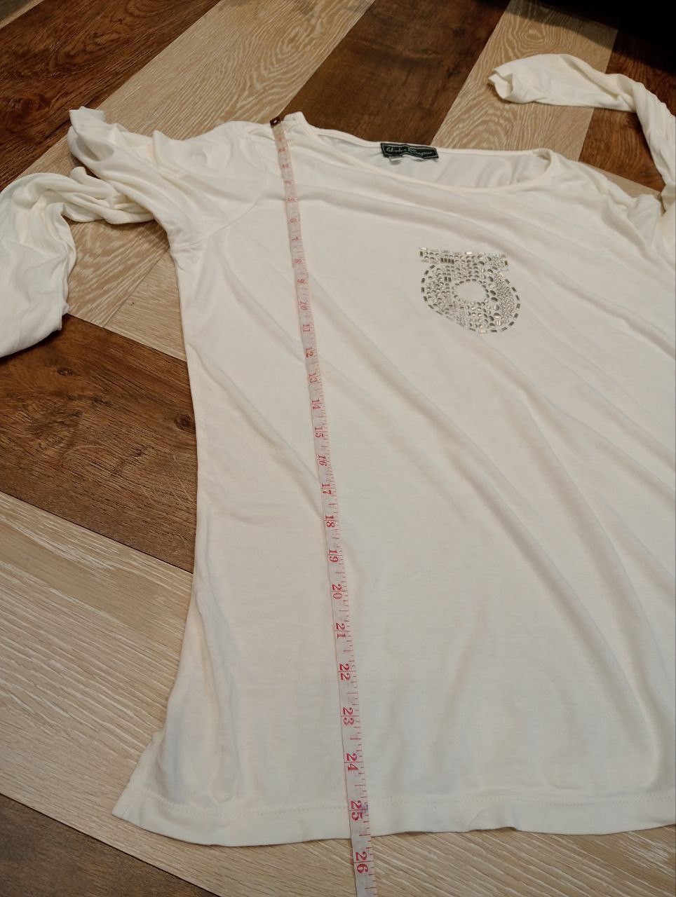 Salvatore Ferragamo SALVATORE FERRAGAMO LONS SLEEVE TSHIRT - SIZE L Size L / US 10 / IT 46 - 10 Thumbnail