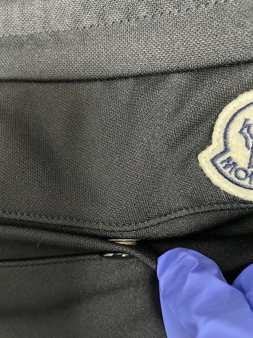 Moncler MONCLER Mens Striped Logo Track Pants Size US 38 / EU 54 - 9 Thumbnail