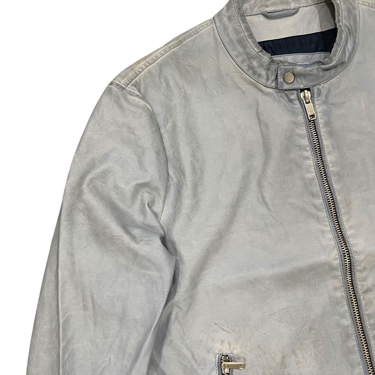 Zara Zara Man Cafe Racer Motorcycle Riding Bikers Zipper Jacket Size US XL / EU 56 / 4 - 4 Thumbnail