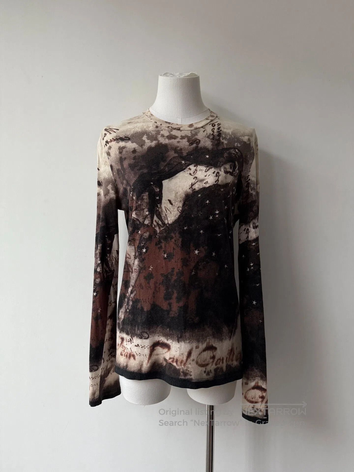 Jean Paul Gaultier Jean Paul Gaultier Long Sleeve Top. Size US M / EU 48-50 / 2 - 7 Thumbnail