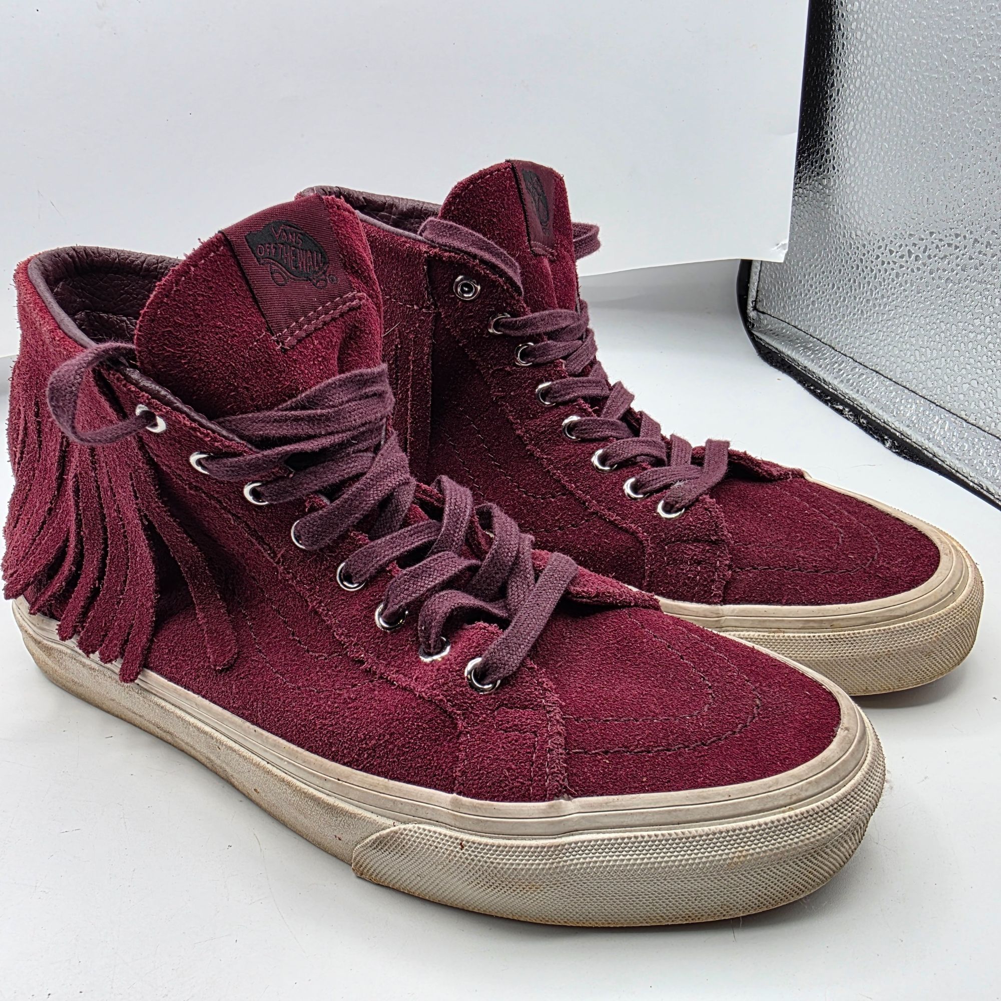 Vans Vans Sk8-Hi Fringe Womens Size 7.5 Port Royale Sneaker Shoes Size US 7.5 / IT 37.5 - 1 Thumbnail