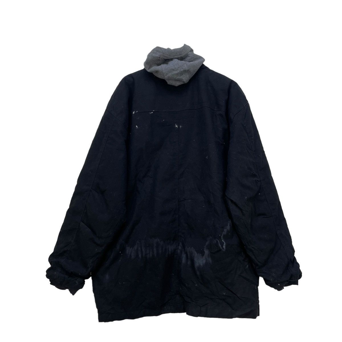 Dickies × Vintage Trashed Workwear Jacket Dickies Hoody Painting Size US XL / EU 56 / 4 - 2 Thumbnail