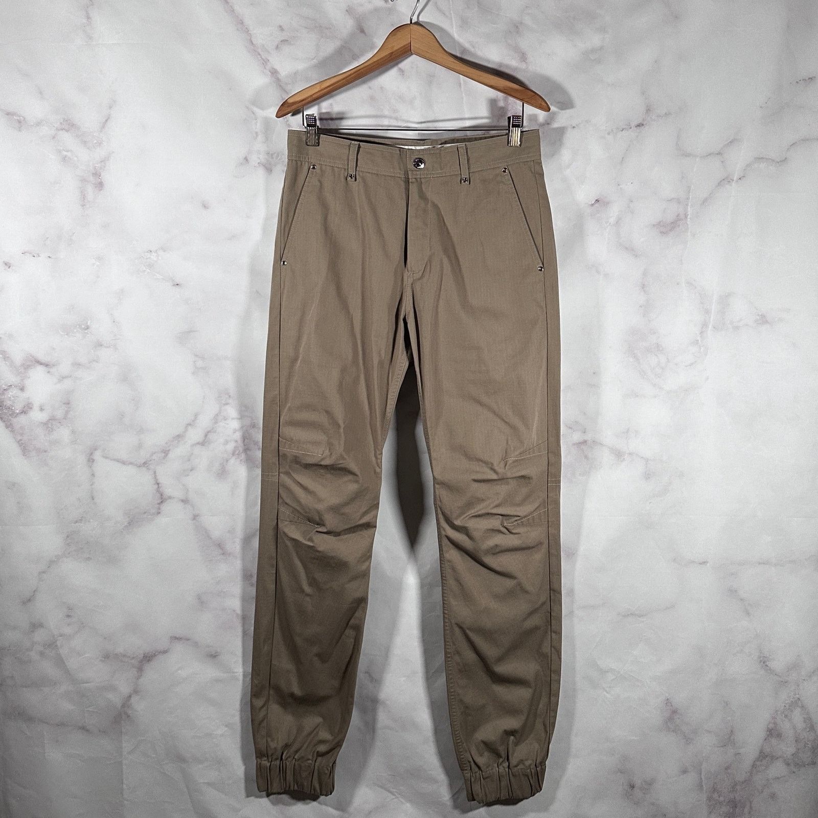 Burberry Ripstop Stone Khaki Pants Size US 32 / EU 48 - 1 Thumbnail