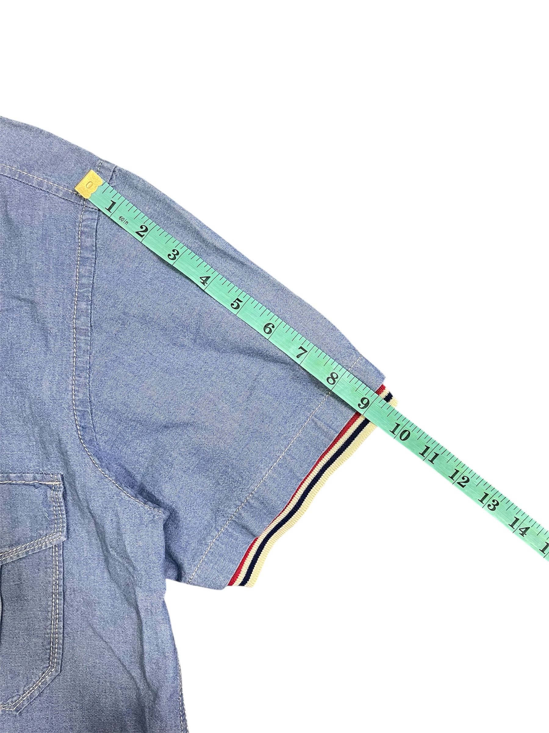 Napapijri Napapijri Chambray Oxford JBA Style Embroidery Logo Size US L / EU 52-54 / 3 - 13 Thumbnail