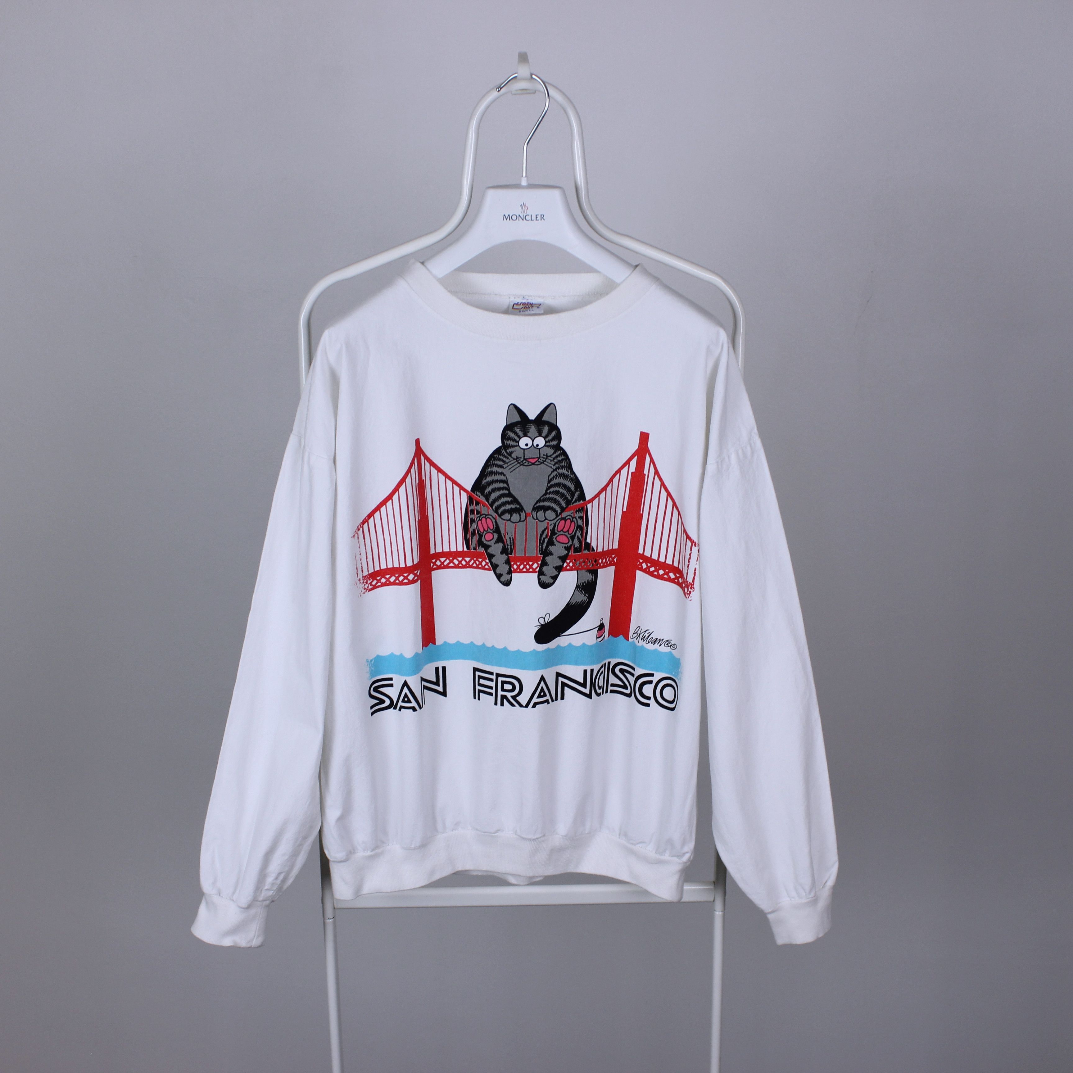 Vintage B Kliban Cats Crazy Shirts Sweatshirt S Made In USA Size US S / EU 44-46 / 1 - 2 Thumbnail
