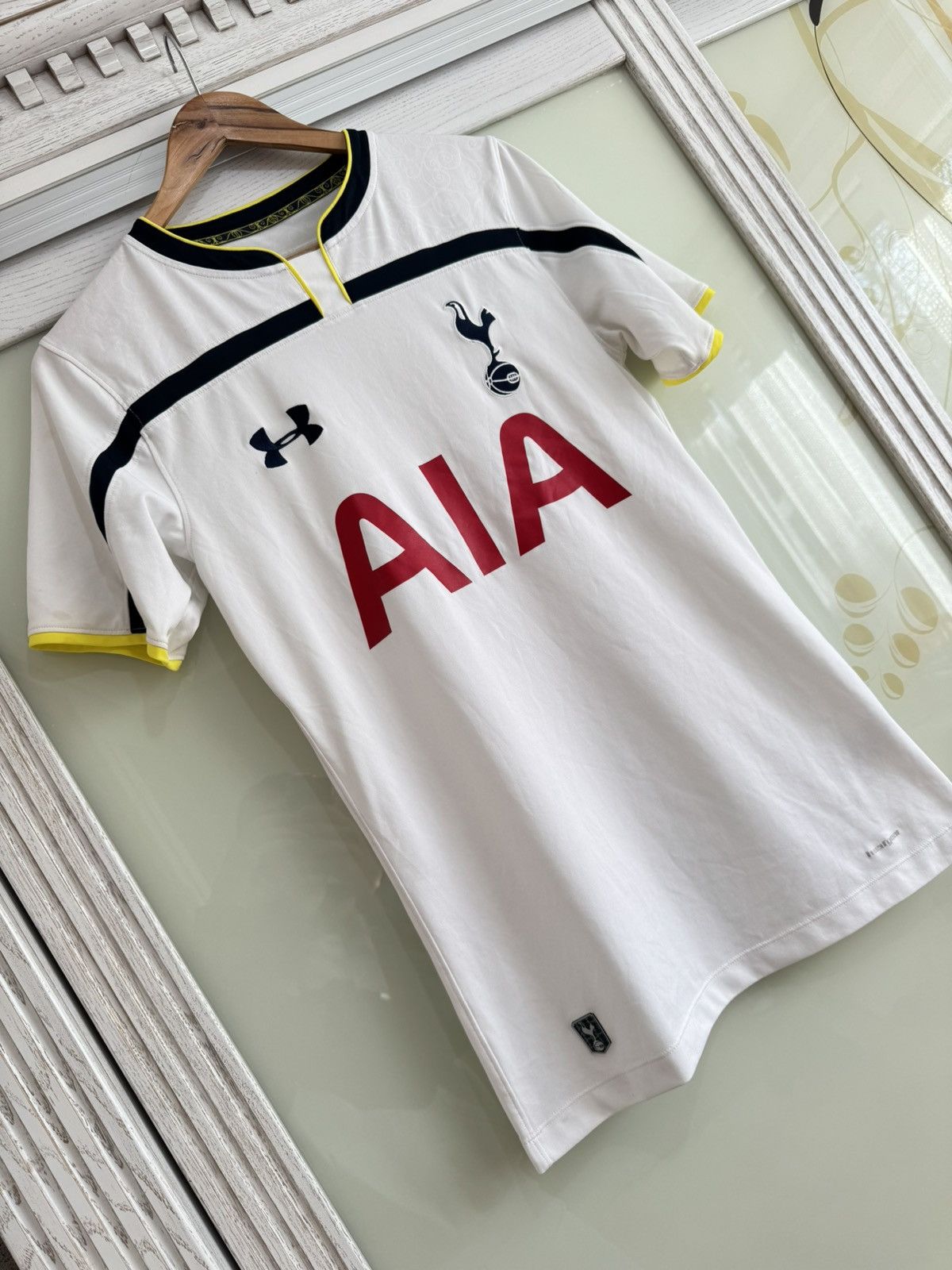Under Armour Tottenham Hotspur 2014-2015 Home Soccer Jersey Football Kit Size US M / EU 48-50 / 2 - 6 Thumbnail