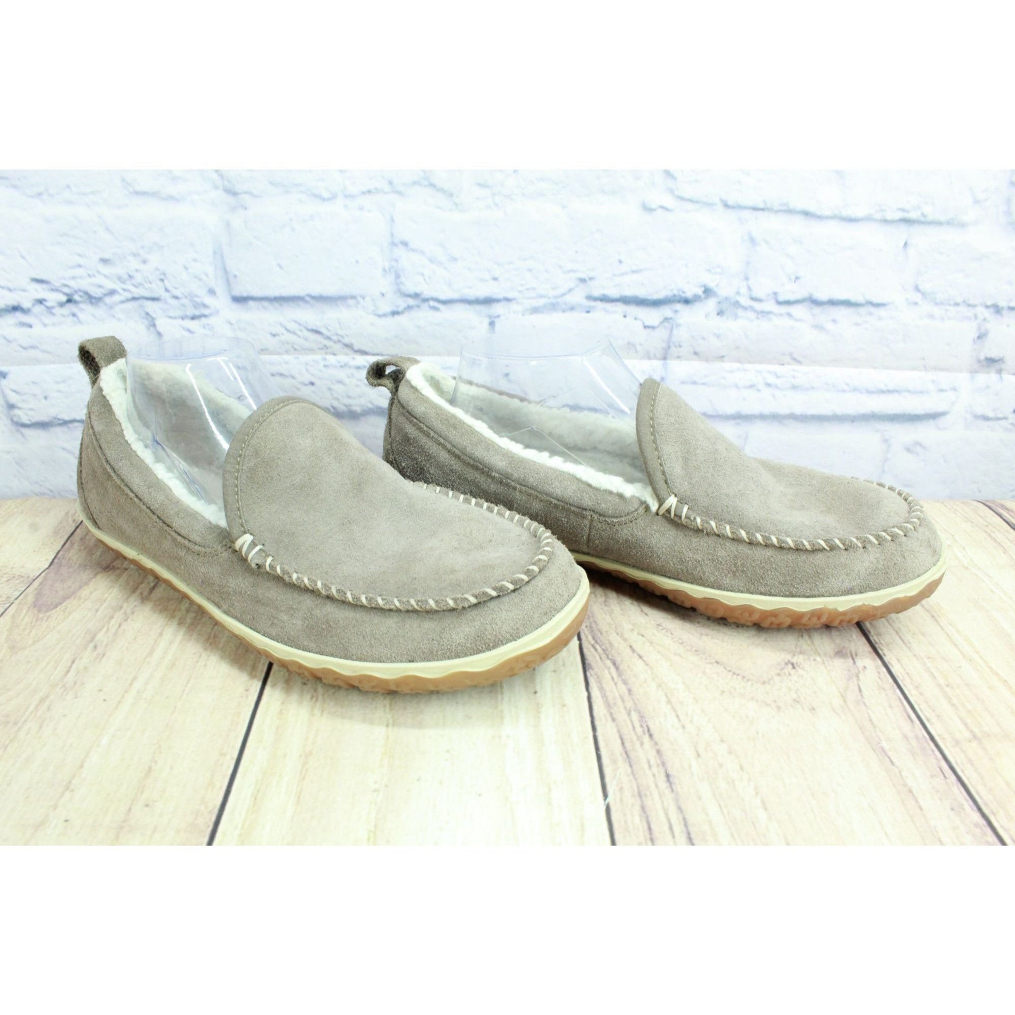 L.L. Bean LL Bean Suede Fleece Lined Mountain Moccasin Slippers 10 M Size US 10 / IT 40 - 3 Thumbnail