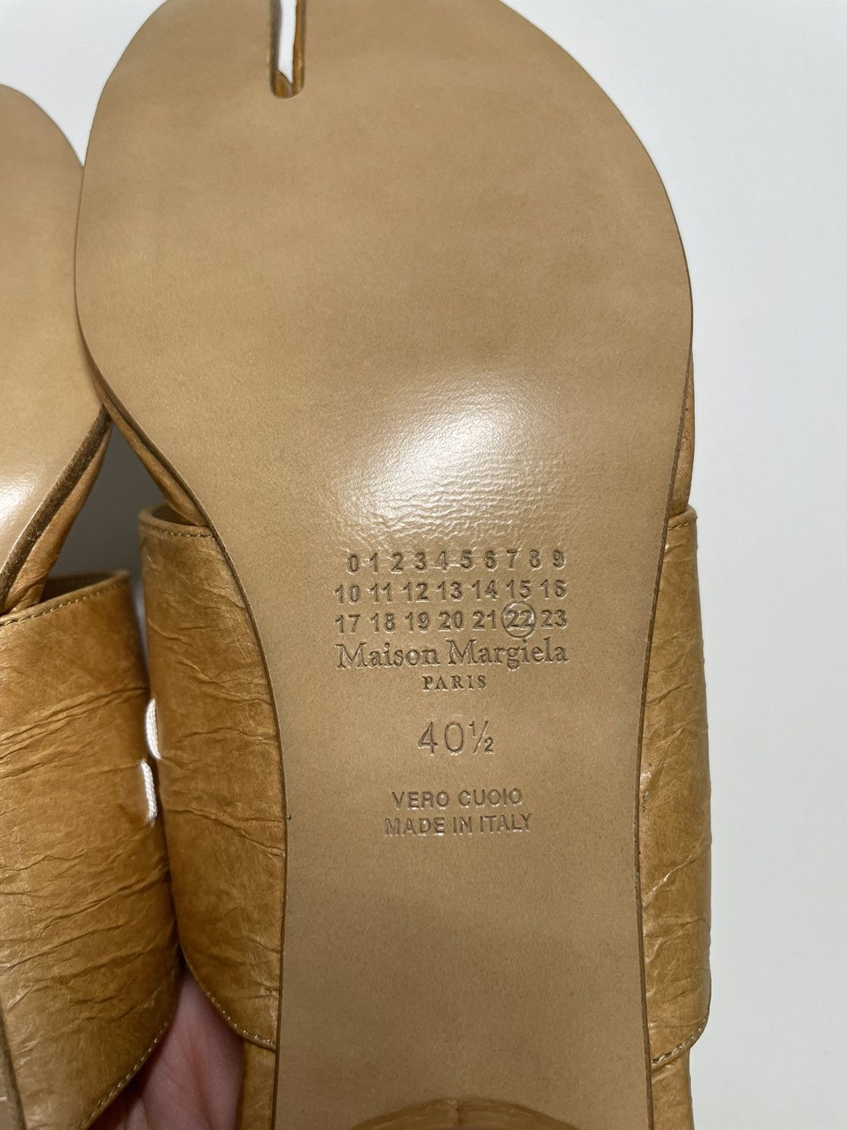 Maison Margiela Maison Margiela Tabi Sandals (1404) Size US 10.5 / IT 40.5 - 4 Thumbnail