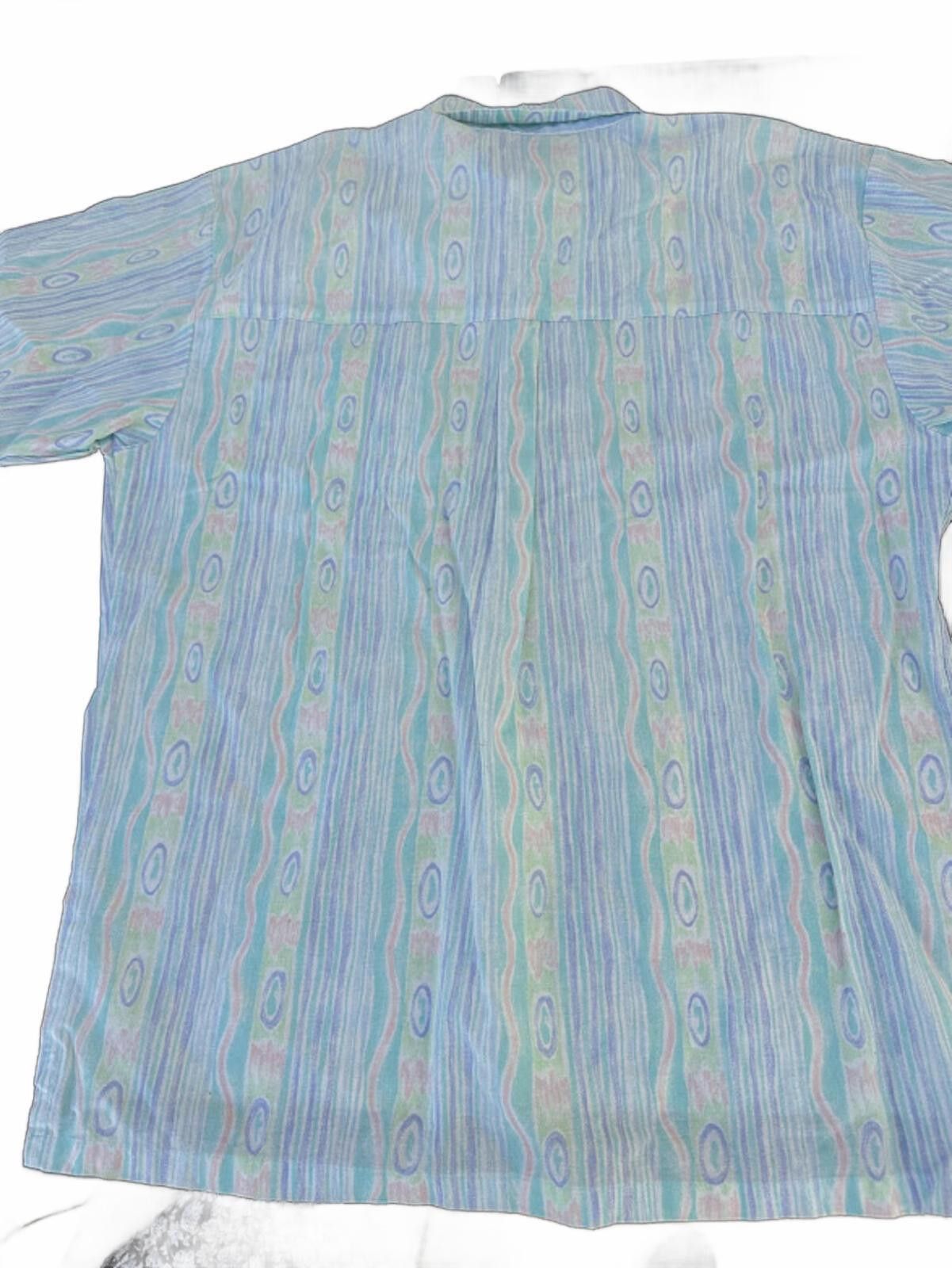 Other Beach Blvd Pastel Surf Stripe Shirt USA Size US L / EU 52-54 / 3 - 2 Thumbnail