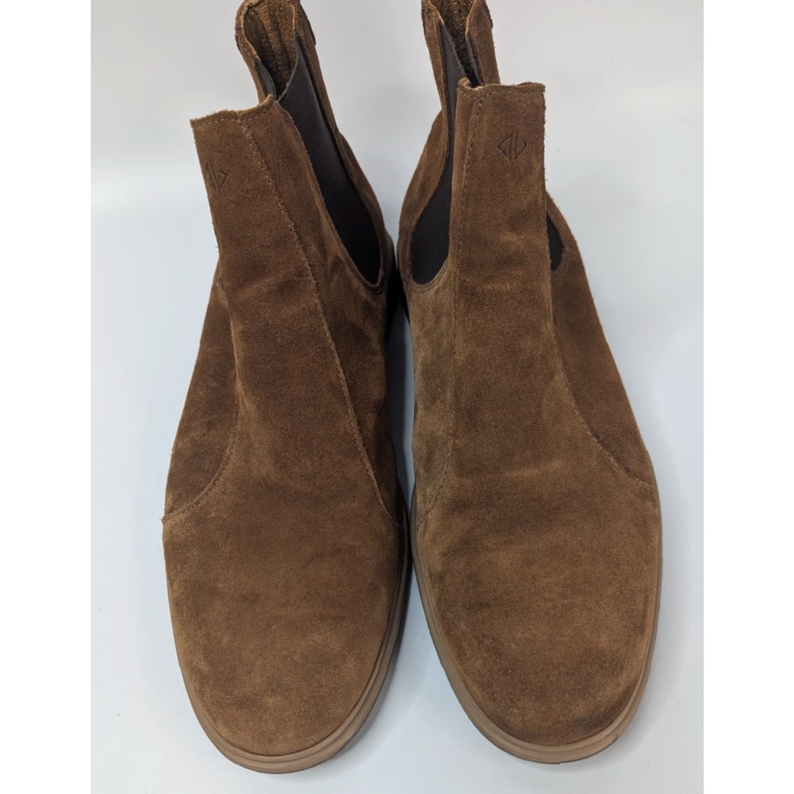 Lumberjack Amberjack Chelsea Boot Men Size 12 Grizzly Brown Suede Leather Lining Insole Outsole Handmade Winter Comfortable Leather Chelsea Boots Mens Size US 12 / EU 45 - 3 Thumbnail