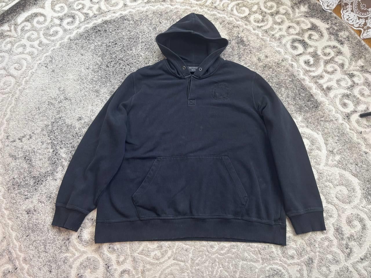 Harley Davidson Harley-Davidson Willie G Skull Button Hoodie 2XL Black Size US XXL / EU 58 / 5 - 3 Thumbnail