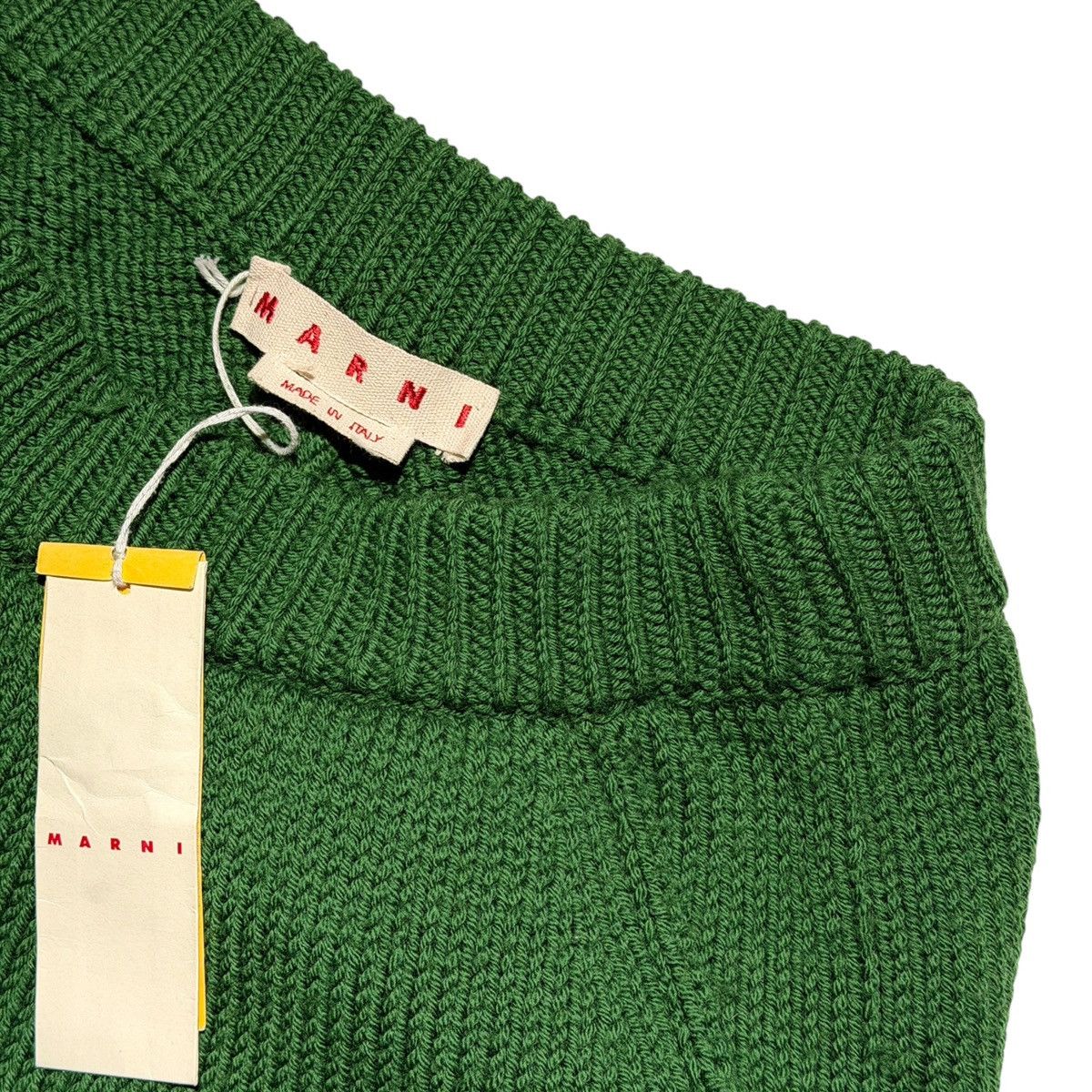 Marni $1,450 crochet knit pants Size US 34 / EU 50 - 3 Thumbnail