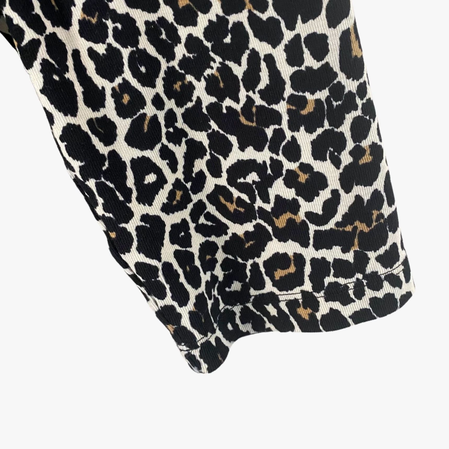 Vintage Rafaella Open Front Leopard Print Cardigan Sweater Womens XL Black Brown Casual Size XL / US 12-14 / IT 48-50 - 7 Thumbnail