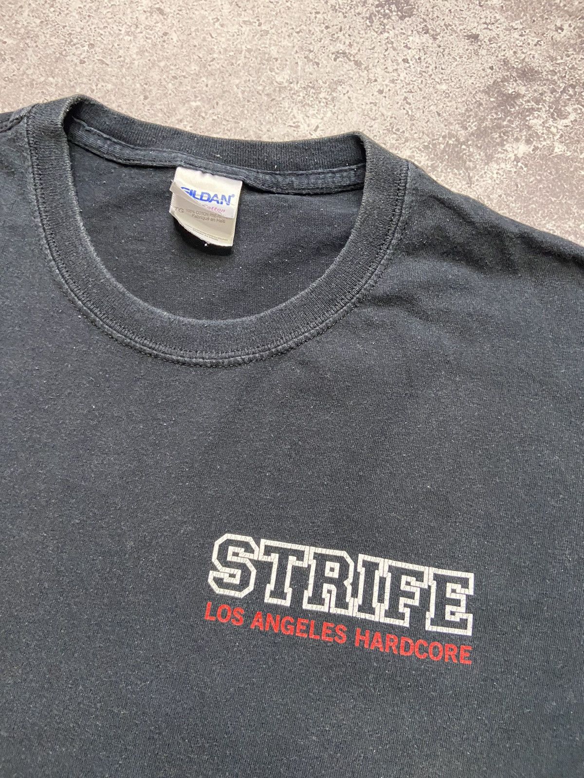 Vintage Vintage 00s Strife hardcore band “Sick Of It All” t shirt Size US XL / EU 56 / 4 - 8 Thumbnail