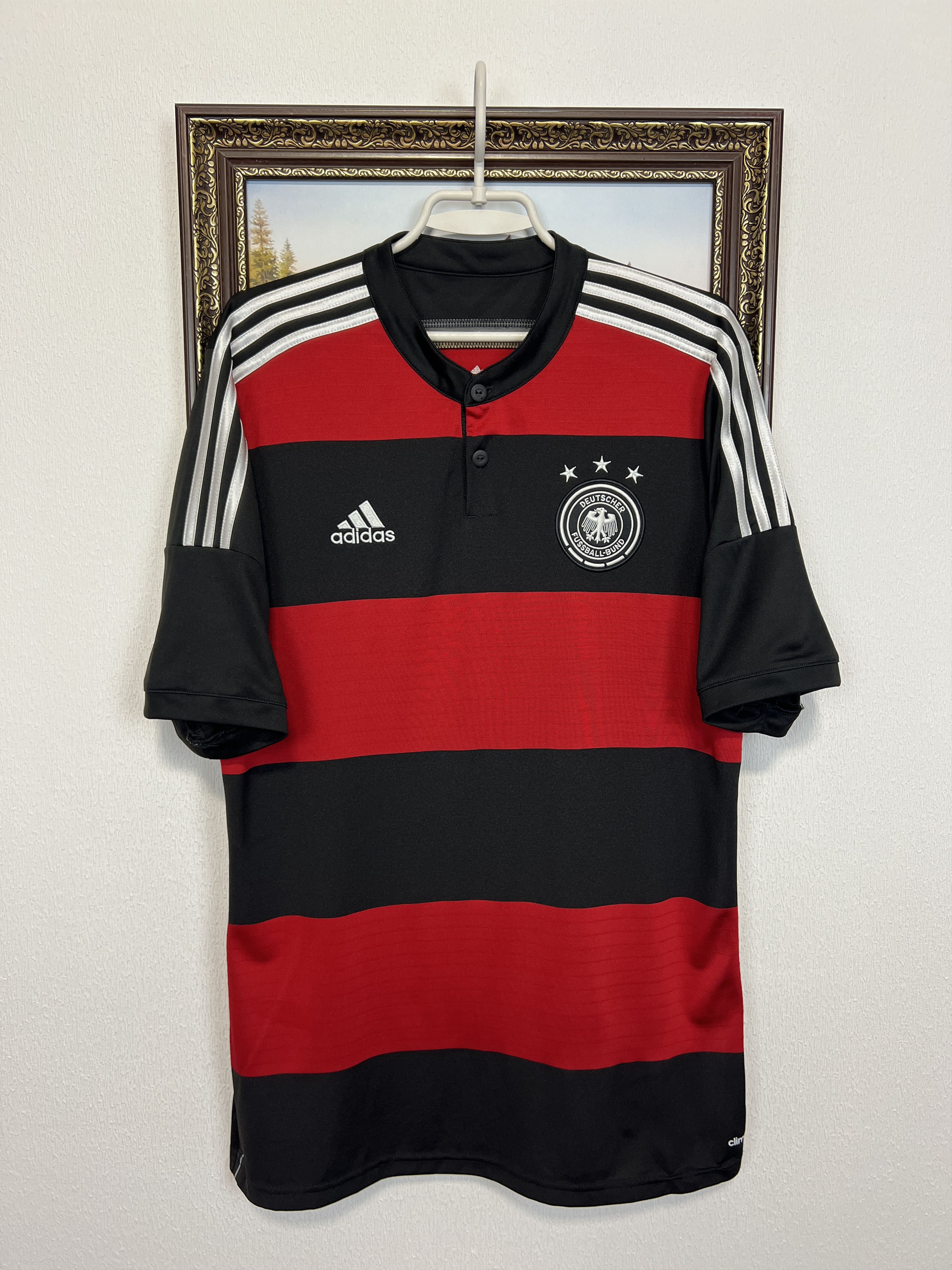 Adidas Germany Away football shirt Soccer Jersey Trikot National Size US L / EU 52-54 / 3 - 1 Thumbnail