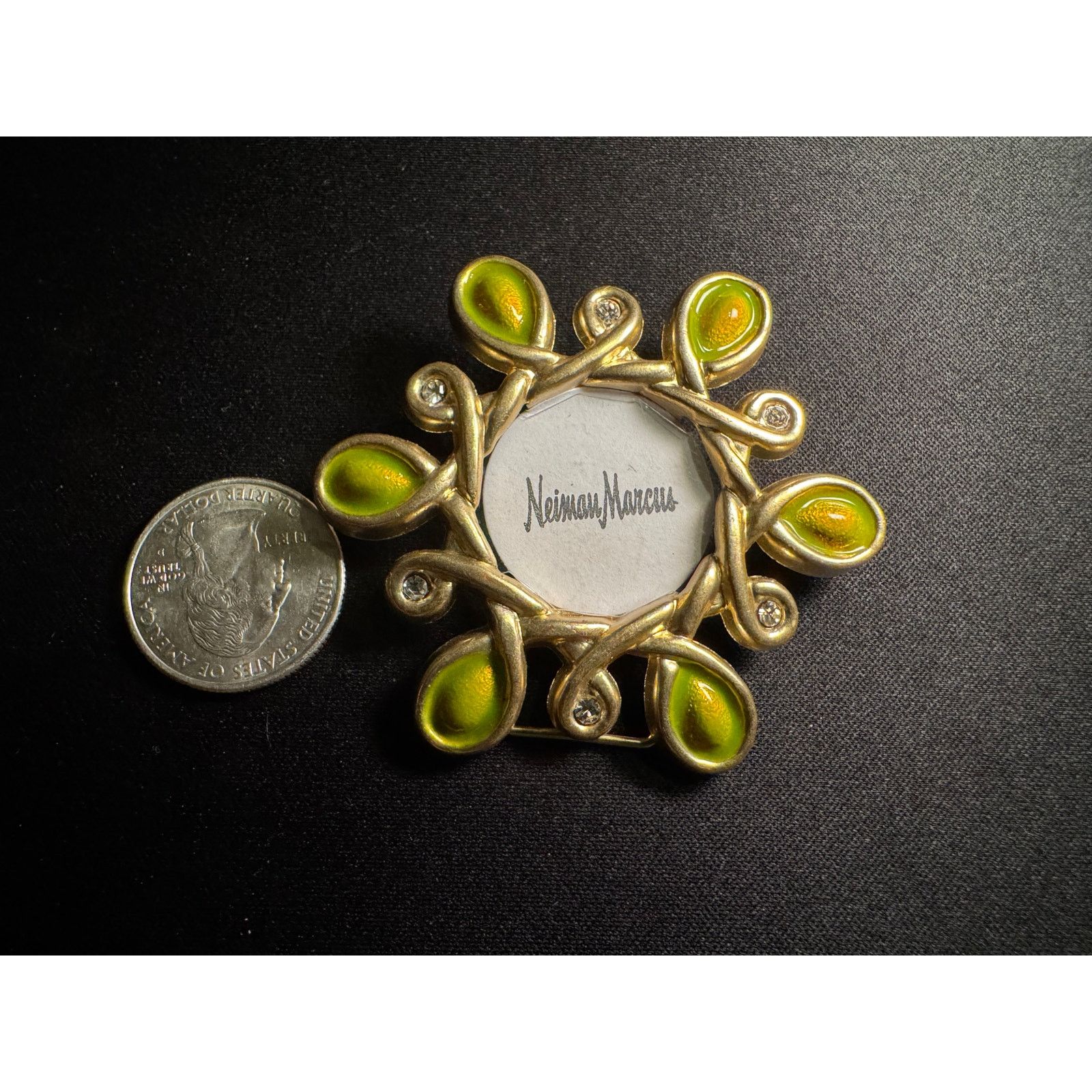 Neiman Marcus Vintage Jay Strongwater Neiman Marcus Flower Photo Frame Size ONE SIZE - 3 Thumbnail