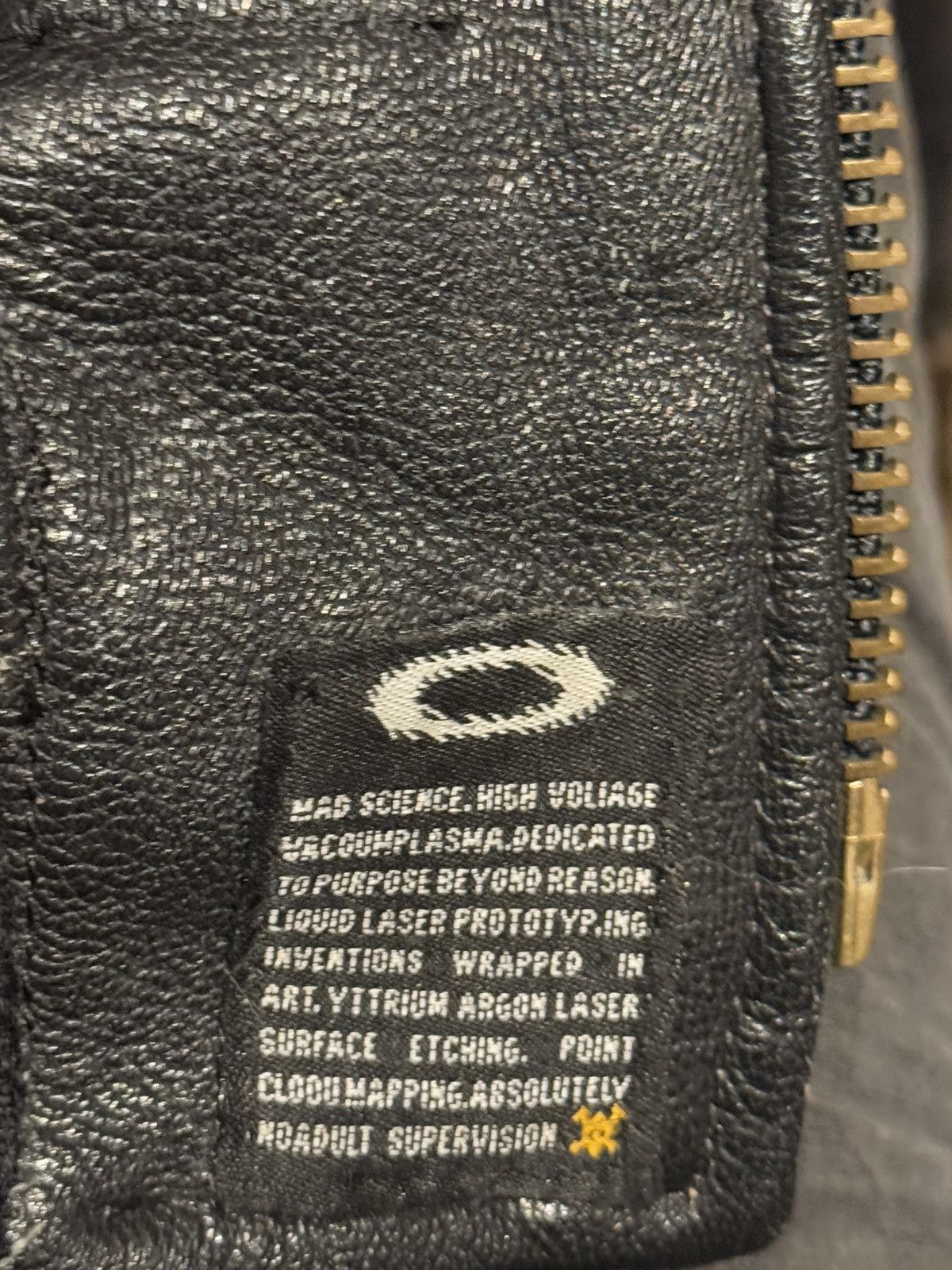 Oakley × Vintage OAKLEY LEATHER OG JACKET Size US L / EU 52-54 / 3 - 7 Thumbnail