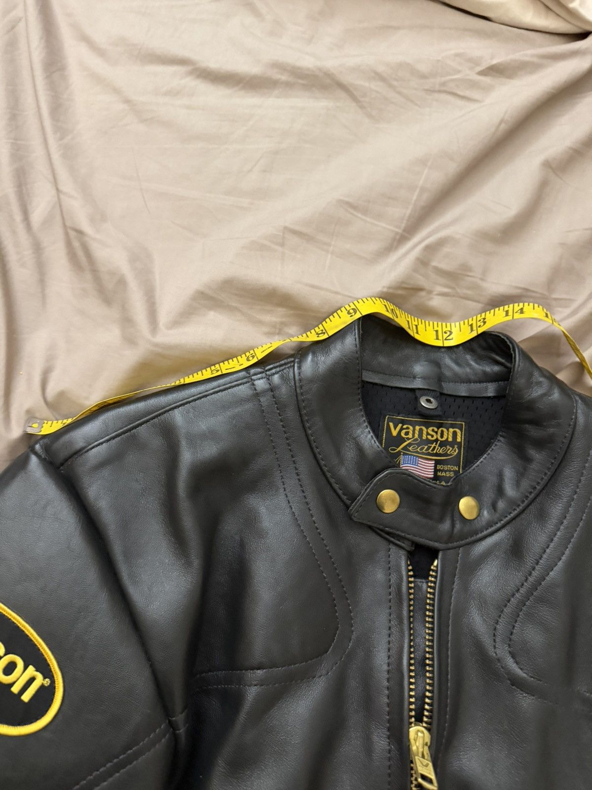 Vanson Leathers Vanson Manx Leather Jacket Size US S / EU 44-46 / 1 - 12 Thumbnail