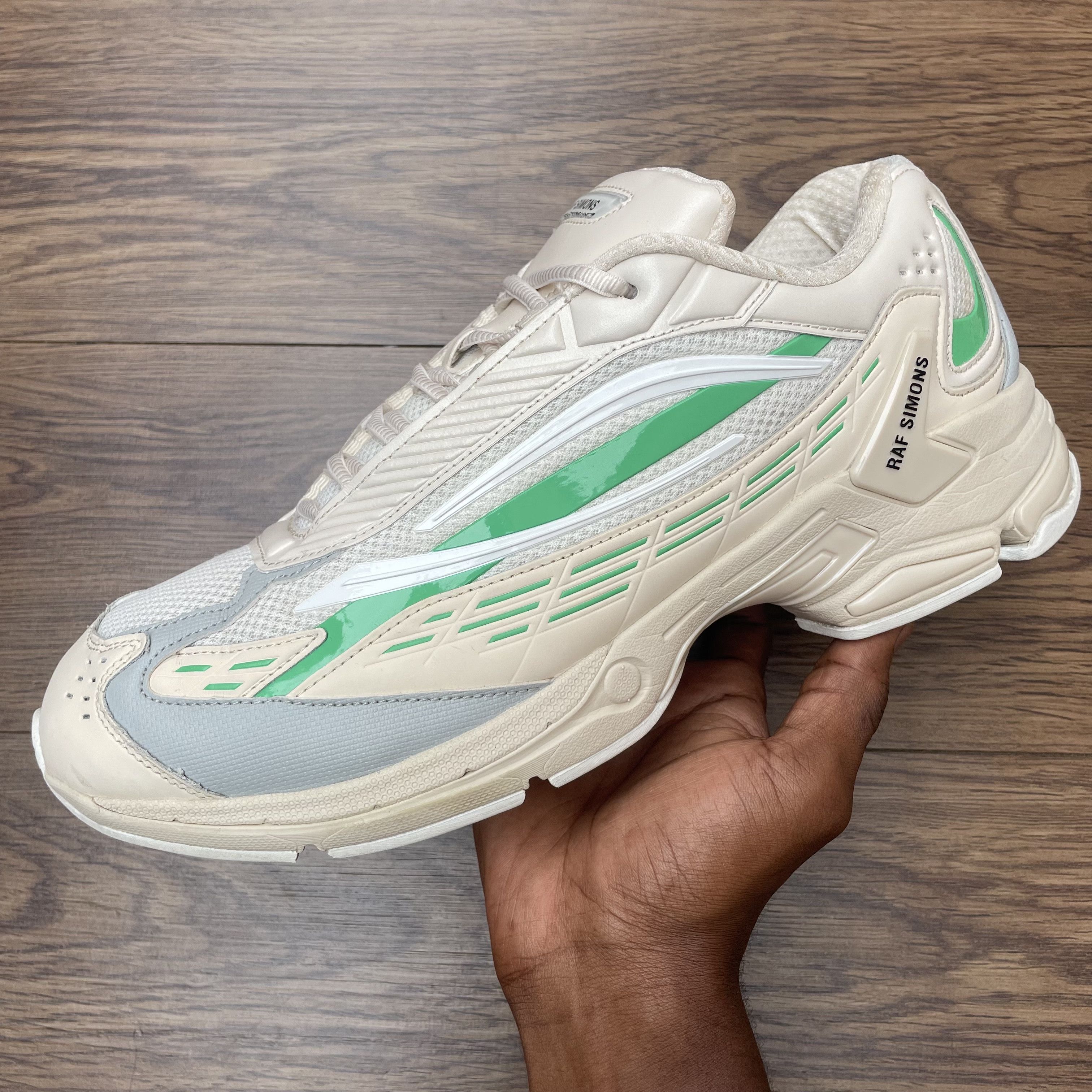 Raf Simons Raf Simons Ultrasceptre Sneaker 'Cream Green' Size US 12 / EU 45 - 6 Thumbnail