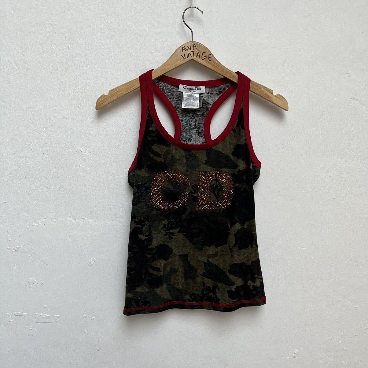 Christian Dior Monsieur Authentics Christian Dior Flower Camouflage Rhinestone Size XL / US 12-14 / IT 48-50 - 3 Thumbnail