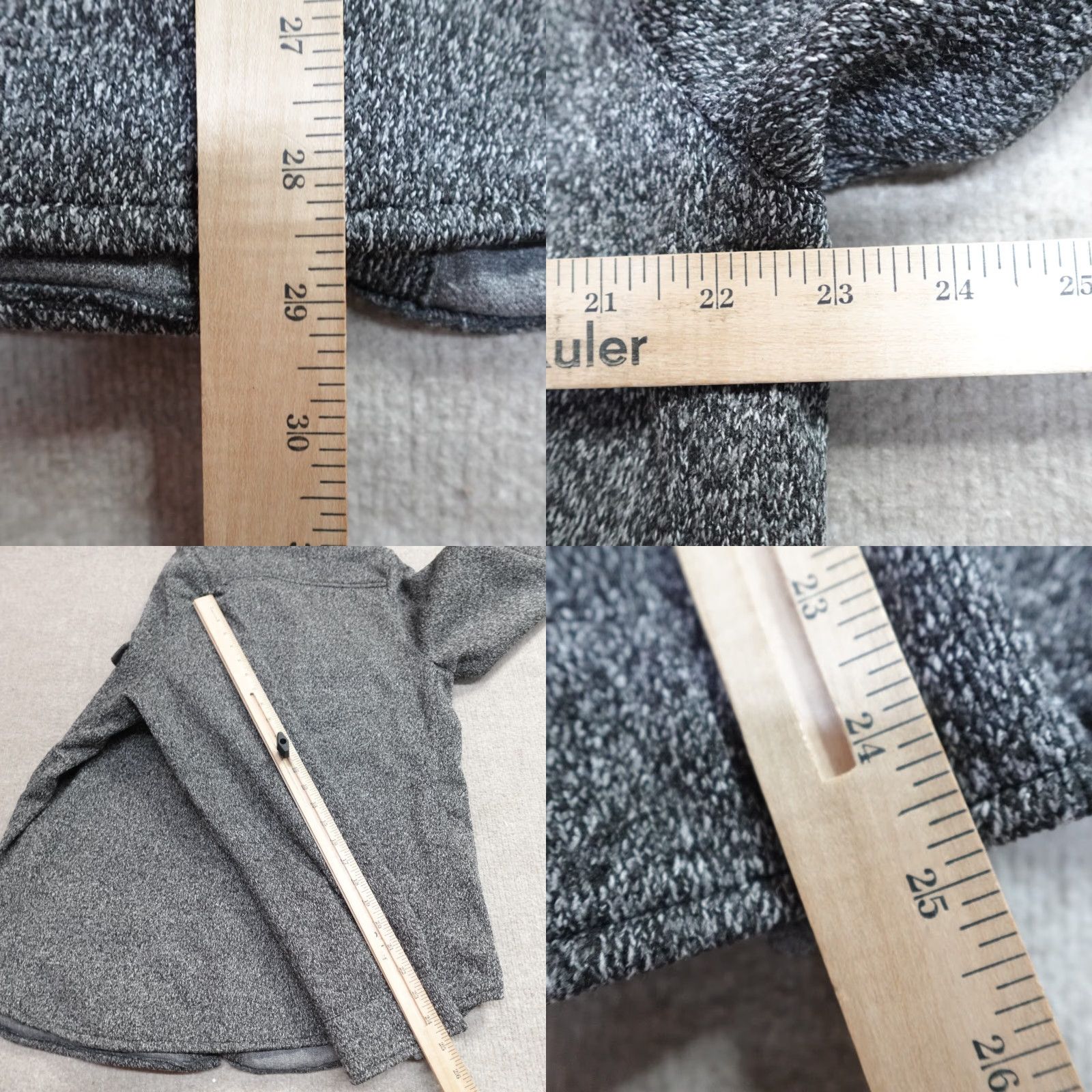 Marine Layer Marine Layer Jacket L Gray Heather Rainier Shacket – Men Windbreaker, Zip, Polyester, Short Coat, Regular Size, Rainier Gray, Lightweight, Flaw Free Size US L / EU 52-54 / 3 - 8 Thumbnail