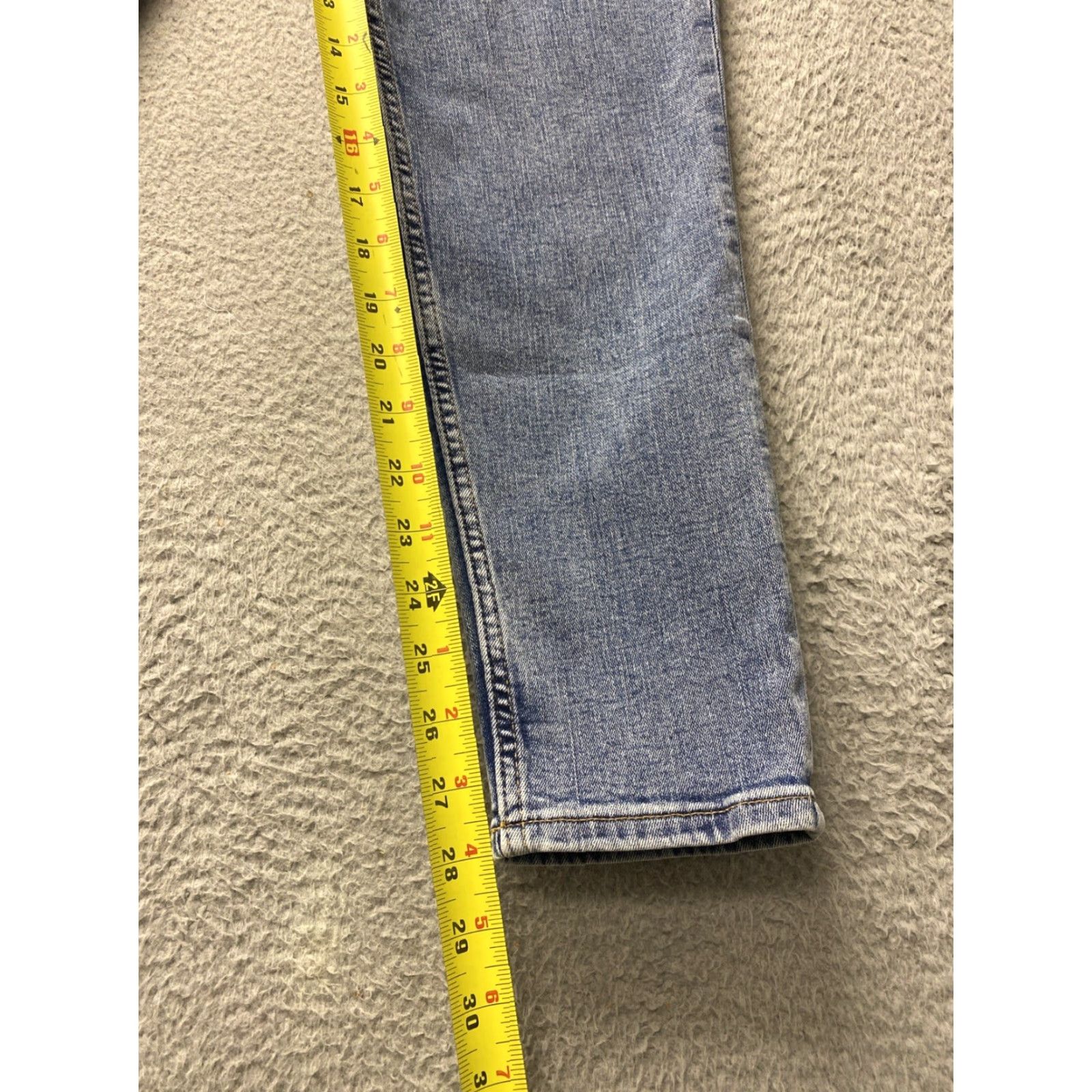 Gap GAP Jeans Women 14 Long Tall 32x28 Blue Washed Stretch High Rise Jeans Size 36" / US 14 / IT 50 - 5 Thumbnail