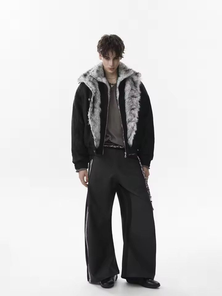 Other Streetwear Design Patchwork Fur Winter Coat Jacket Size US XL / EU 56 / 4 - 3 Thumbnail