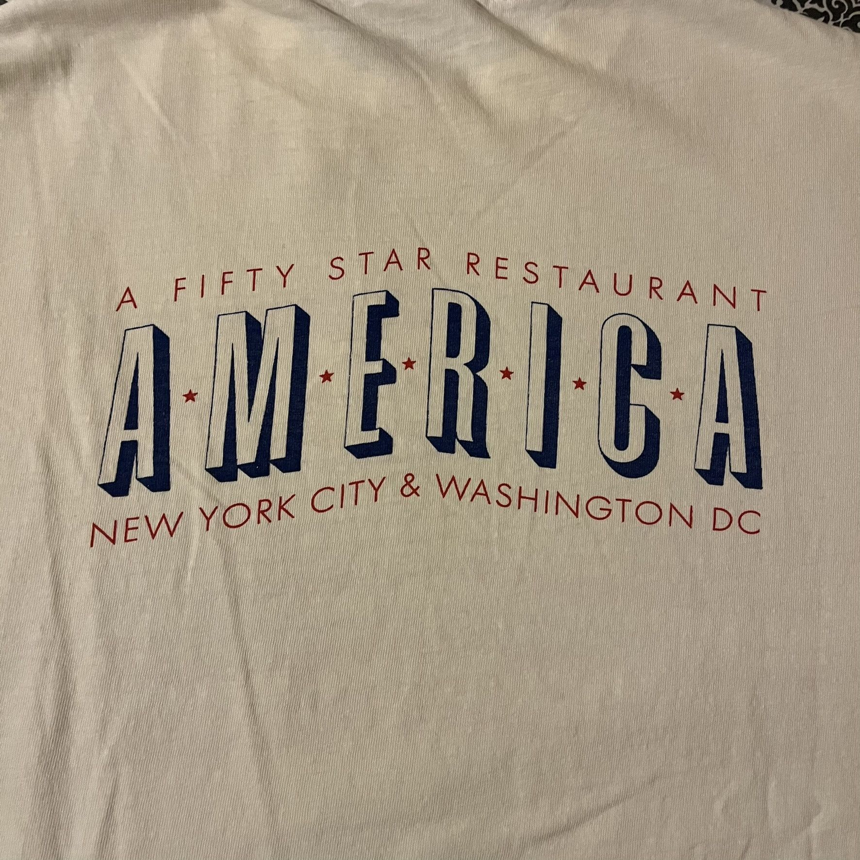 Hanes VTG 80s American Flag 1776 Restaurant Single Stitch Tee Size US L / EU 52-54 / 3 - 5 Thumbnail