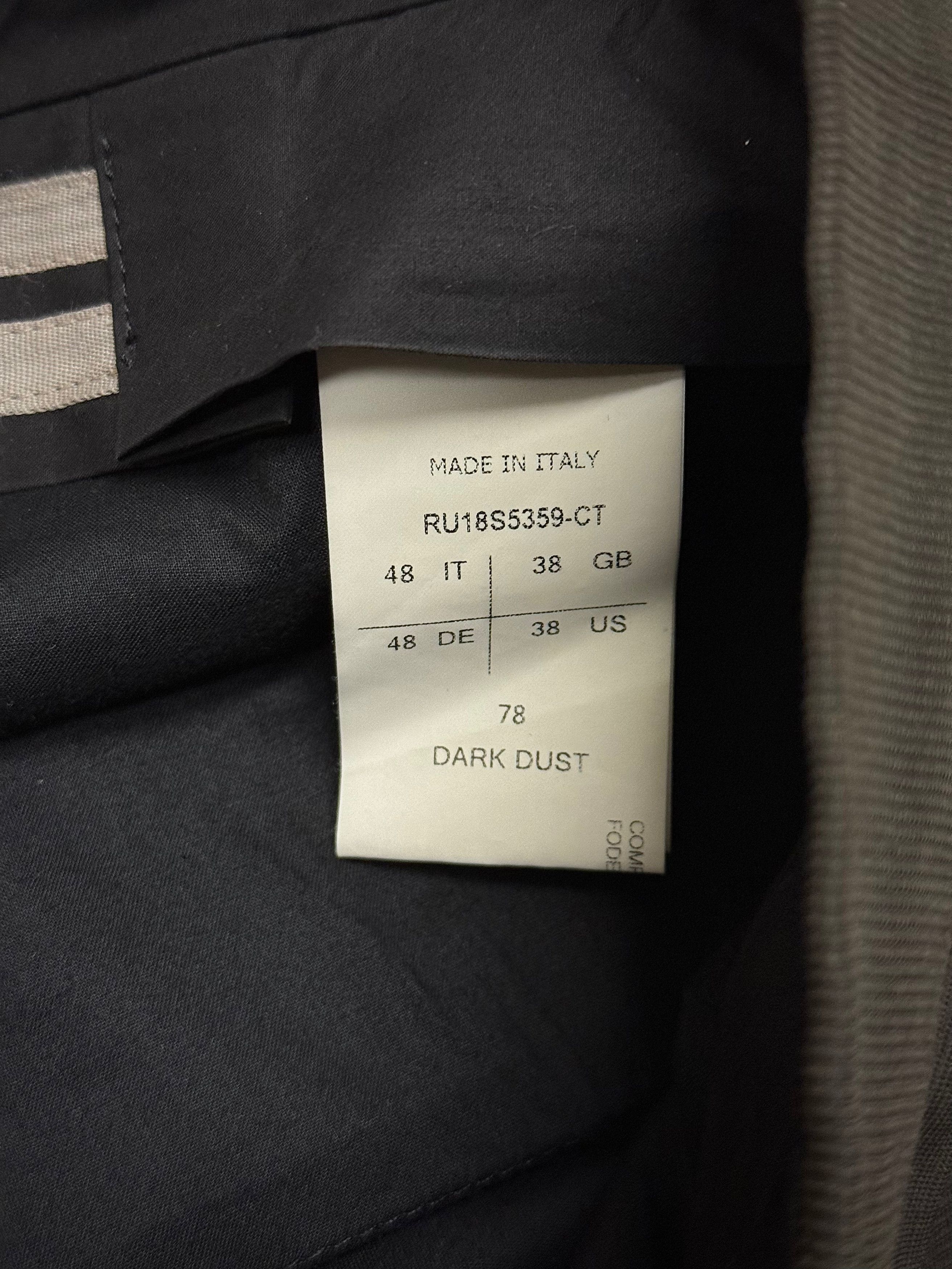 Rick Owens Rick Owens Dark Dust Striped Sarouel Pants Size US 30 / EU 46 - 8 Thumbnail