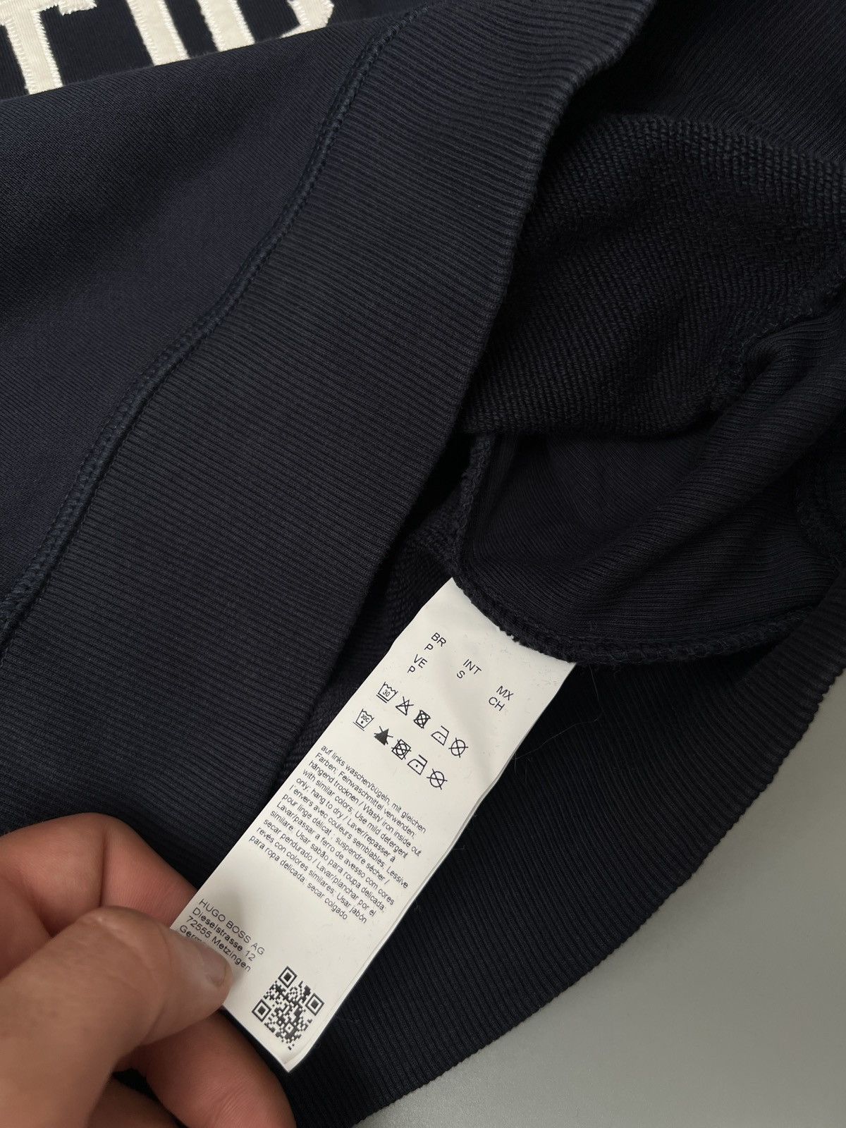 Hugo Boss × Russell Athletic × Vintage Hugo Boss x Russel Athletic Logo Hoodie Sweatshirt Size US S / EU 44-46 / 1 - 6 Thumbnail