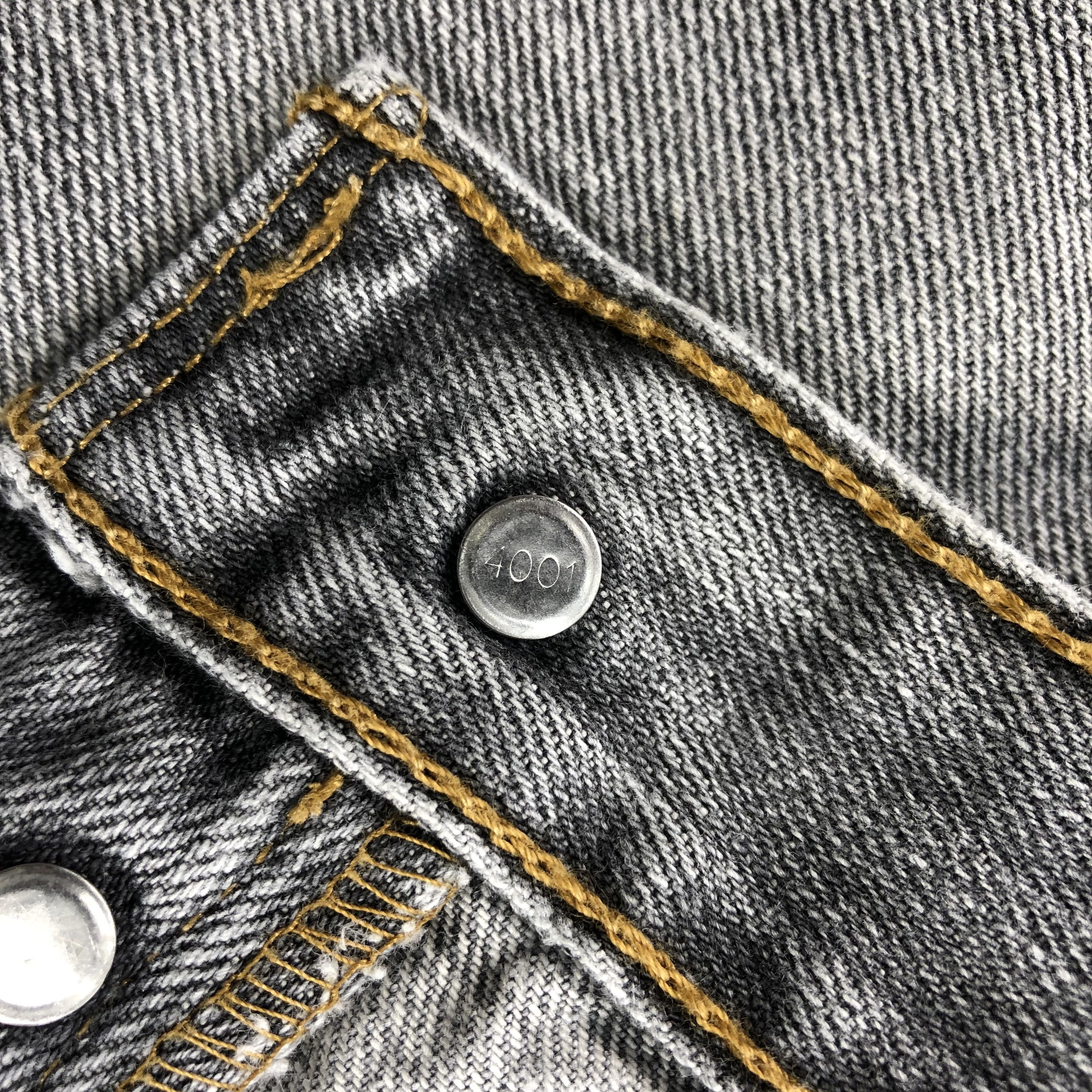 Levi's × Vintage Vintage Y2k Faded Black Levis 501 Jeans-JM1650 Size US 36 / EU 52 - 10 Thumbnail