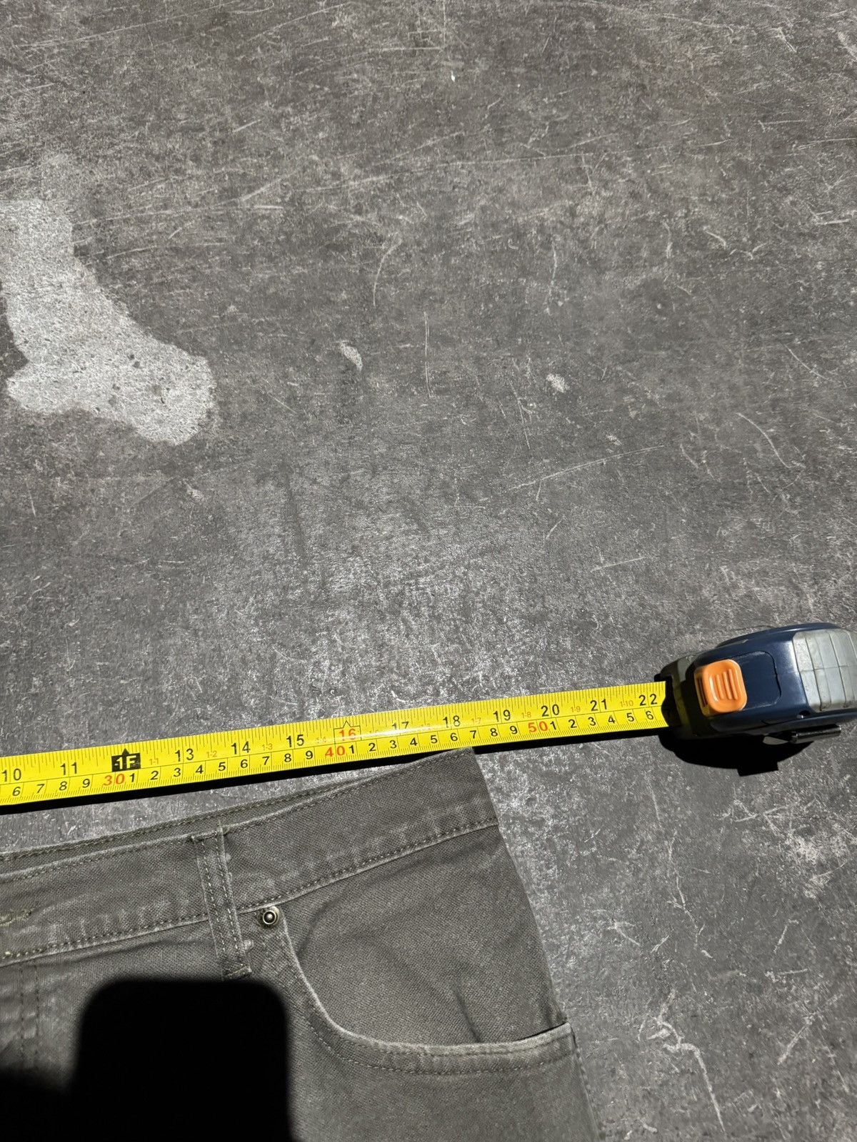 Dickies × Vintage Vintage Dickies Gray Carpenter Work Pants 34x34 Size US 34 / EU 50 - 17 Thumbnail