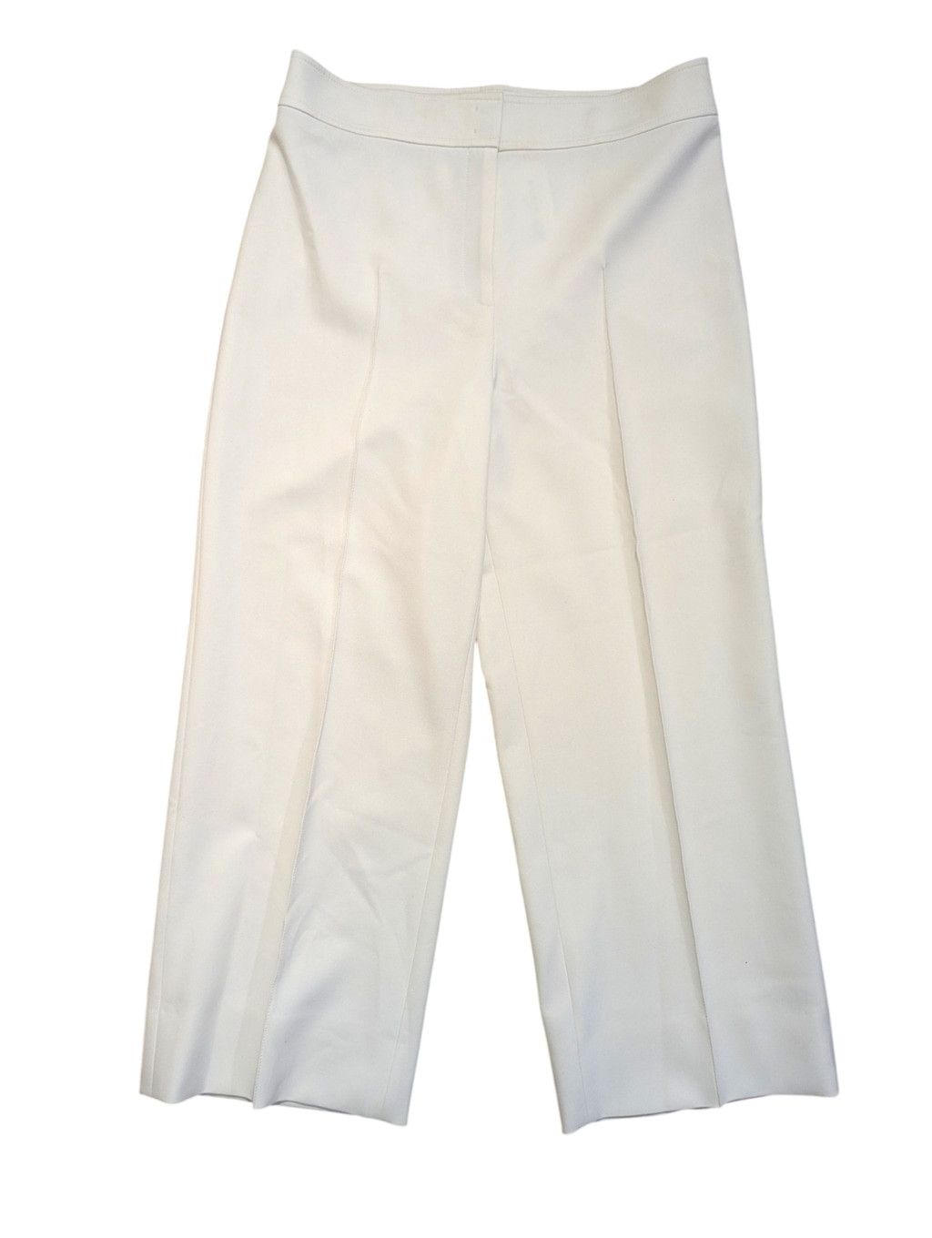 Akris Akris Punto NWT Chieko Cream Kick Flare Crop Trousers Size Size 32" / US 10 / IT 46 - 6 Thumbnail