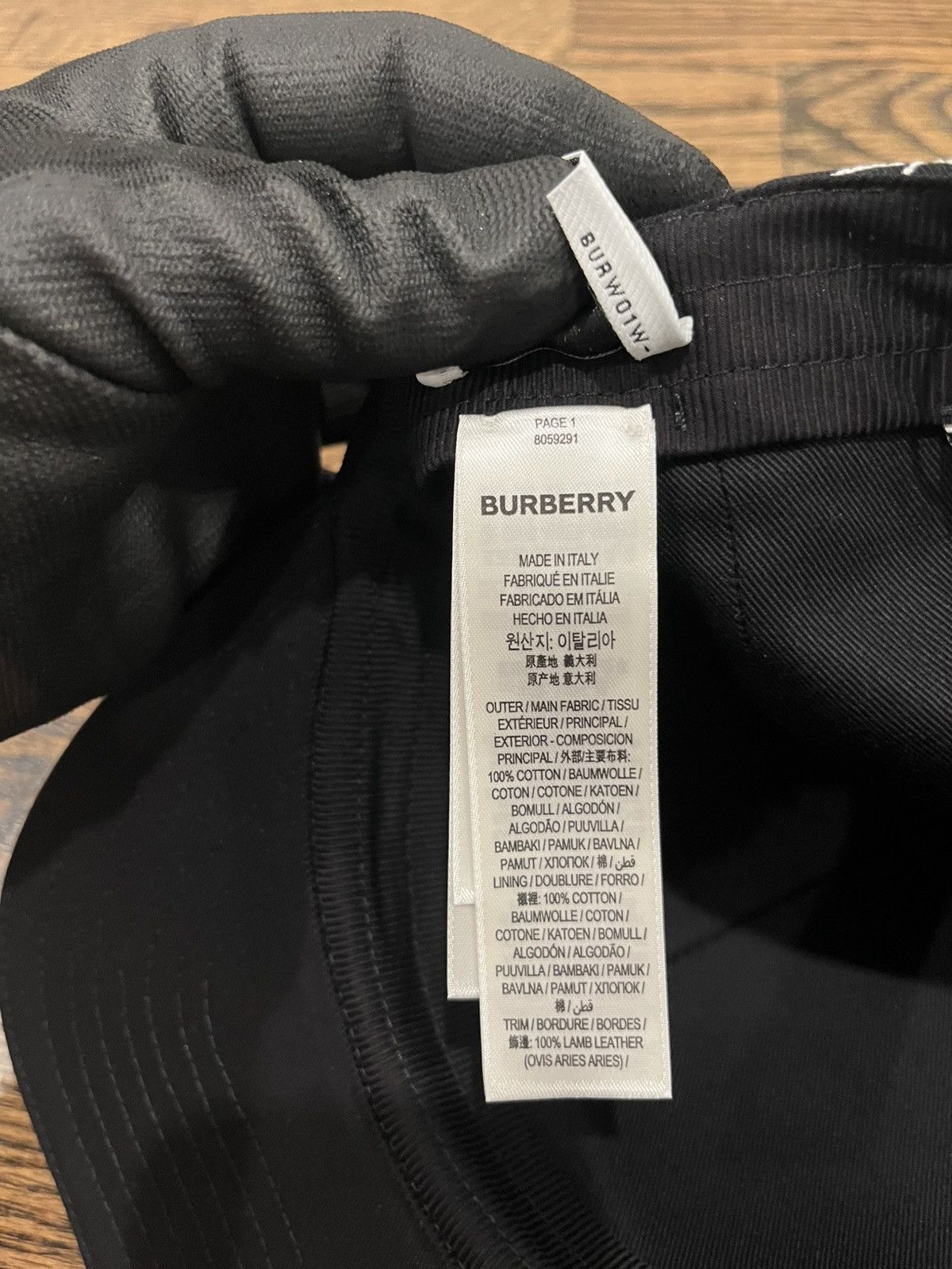 Burberry Burberry Embroidered Star Cotton Gabardine Baseball Cap Size ONE SIZE - 23 Thumbnail