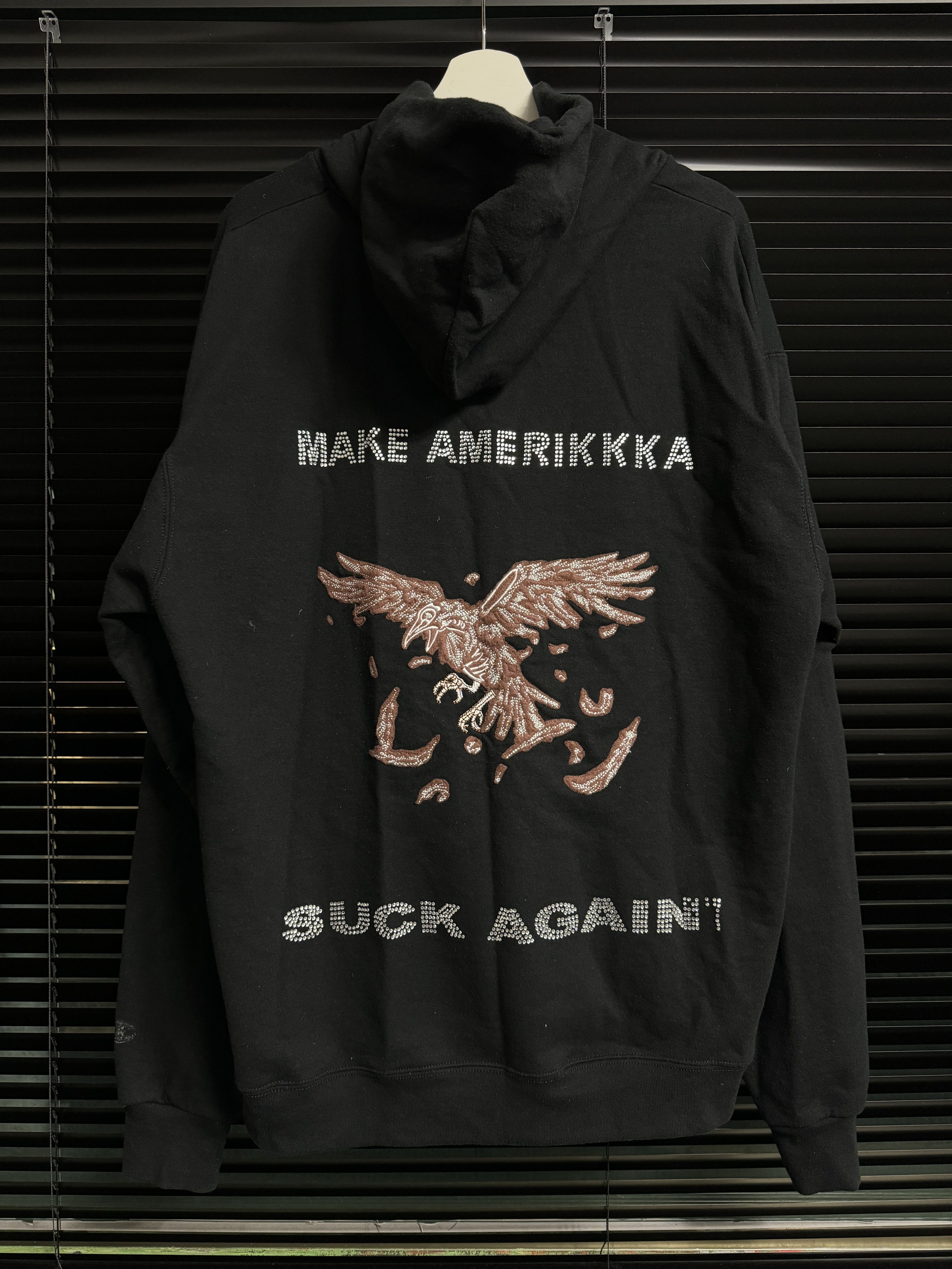 Ev Bravado Ev Bravado Make Amerikkka Suck Again Hoodie Size US XL / EU 56 / 4 - 1 Thumbnail