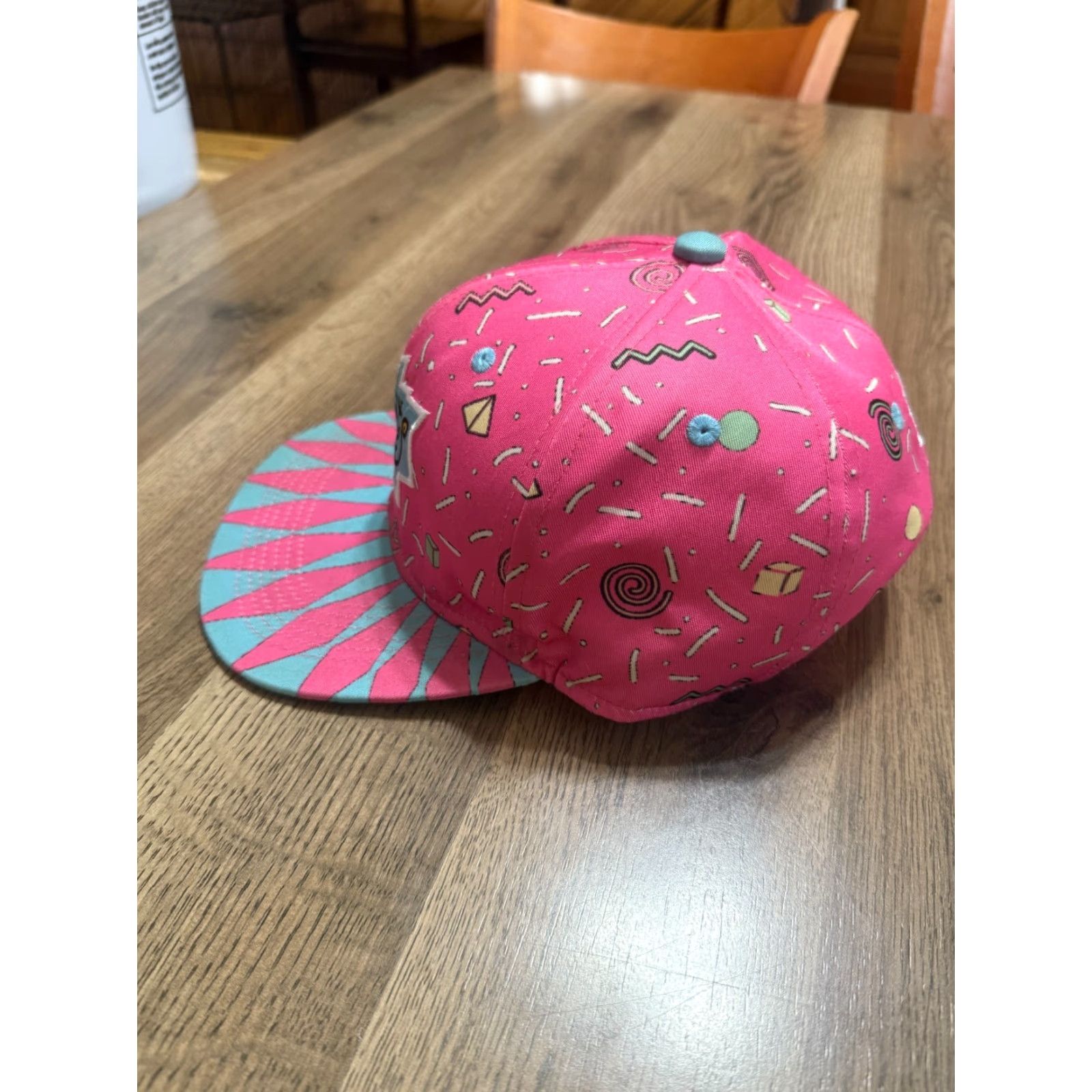 Vintage Headgear Classics Hat Flat Bill Pink Blue Rugrats One Size Size ONE SIZE - 2 Thumbnail