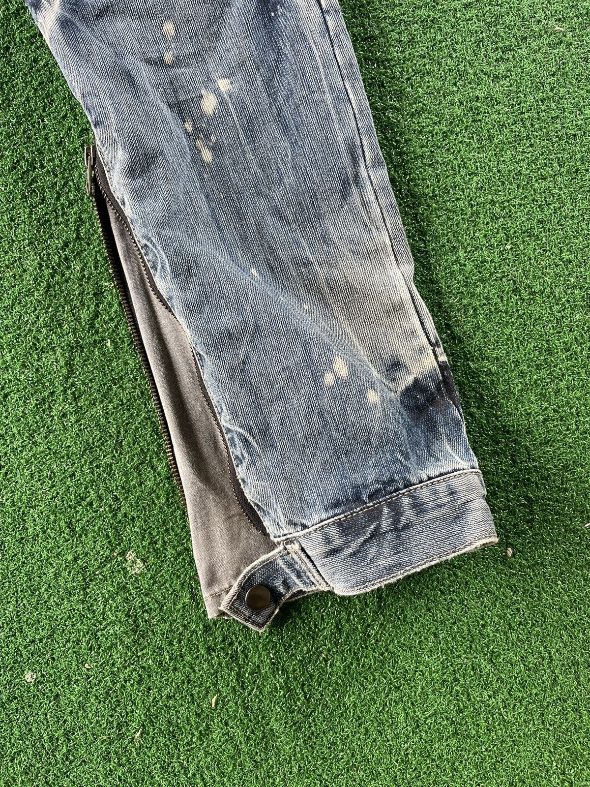 Japanese Brand × PPFM 🔥RARE PPFM Mad Punk Distressed Denime Jeans 🇯🇵 Size US 32 / EU 48 - 8 Thumbnail