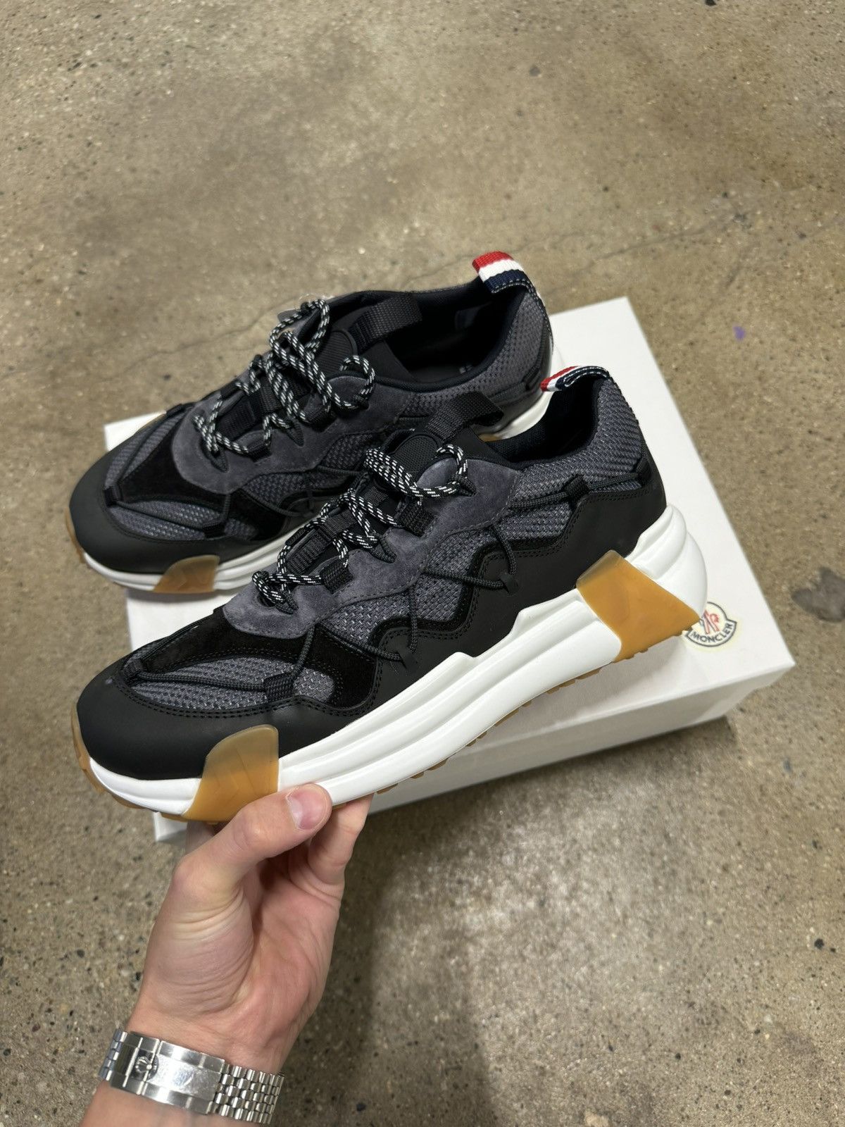 Moncler Moncler Compassor Trainer Running Sneaker Size US 9 / EU 42 - 1 Thumbnail