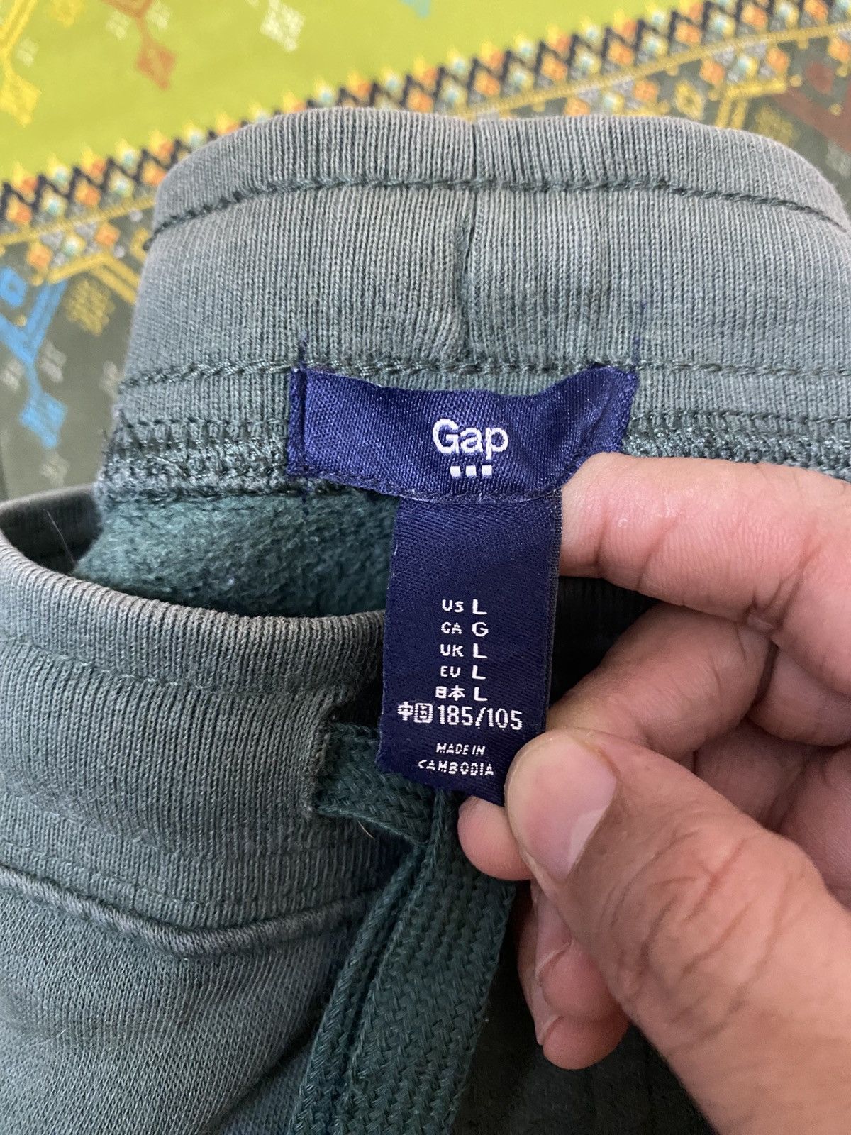 Gap Gap Sweatpants Small Logo Green Colour Size US 37 - 5 Thumbnail