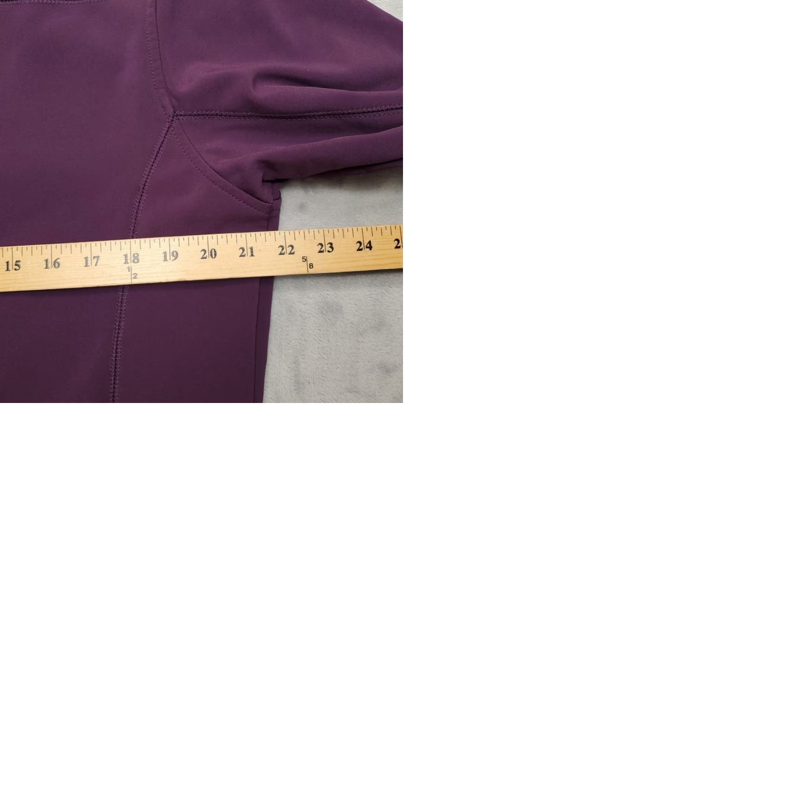 Vintage Trespass Jacket Women XL Purple Softshell Performance Fleece Lined Outdoor Gorp Size XL / US 12-14 / IT 48-50 - 9 Thumbnail