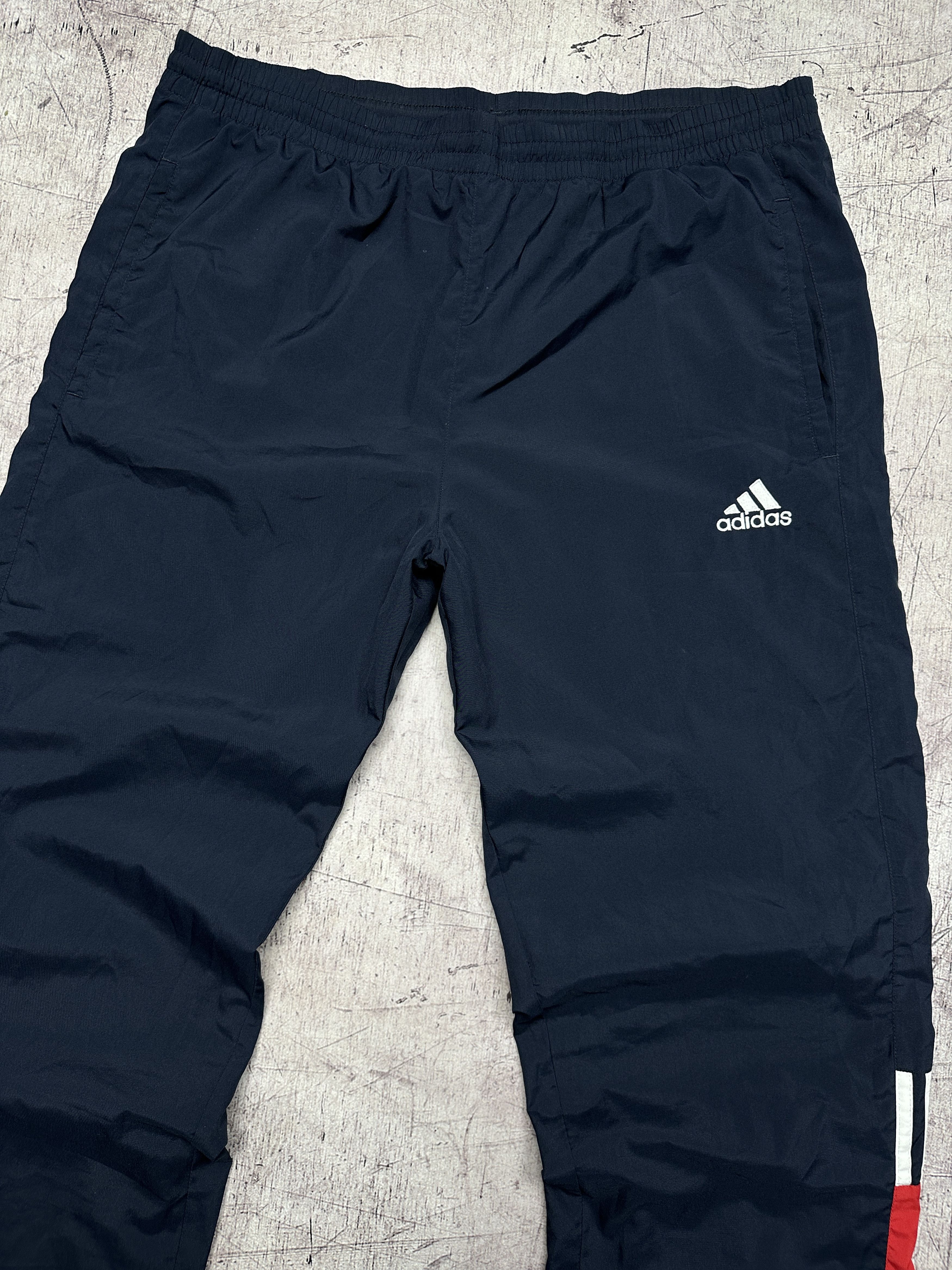Adidas Adidas Vintage Mens Nylon Track Pants Size US 34 / EU 50 - 2 Thumbnail