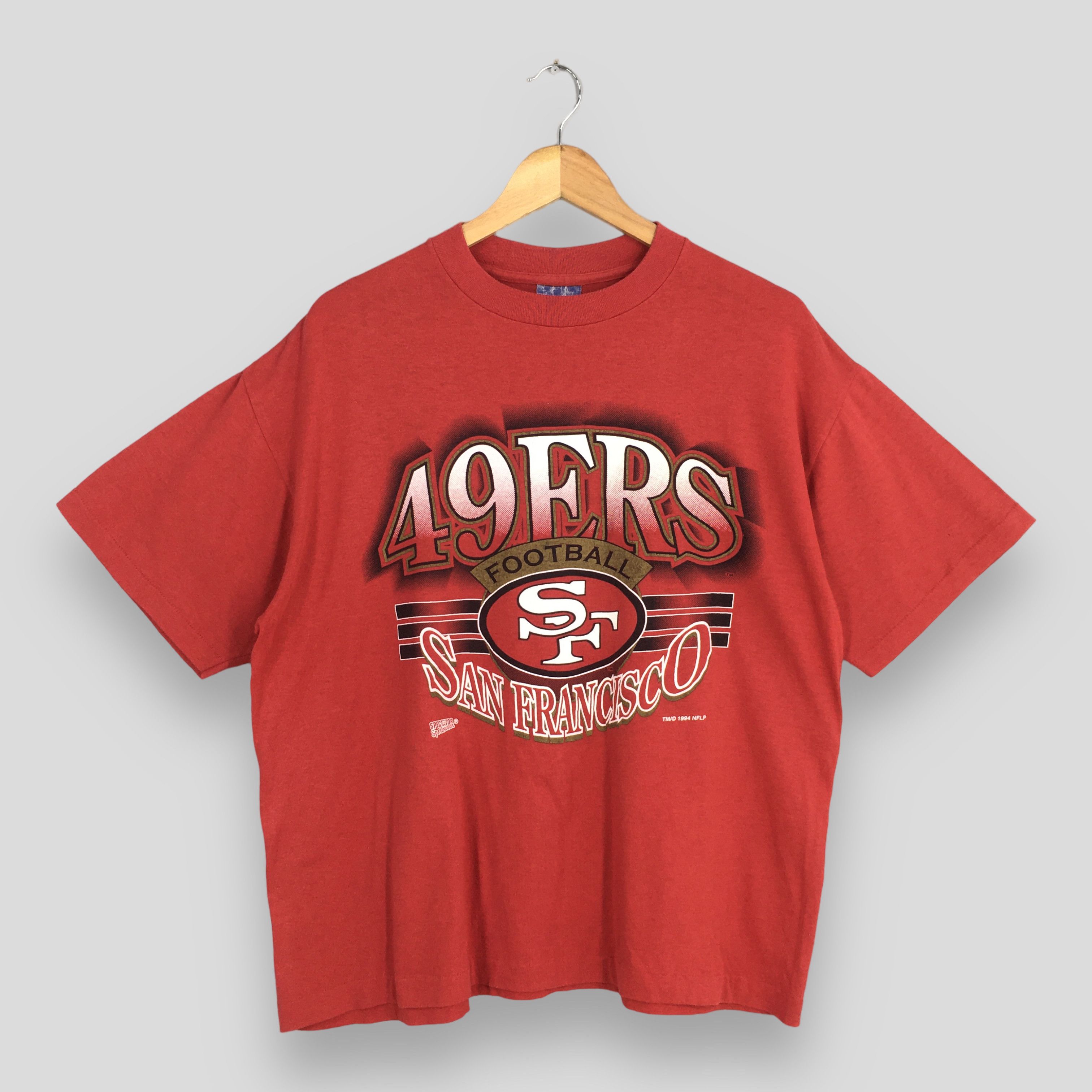 Vintage San Francisco 49ers NFL Red Tshirt Large