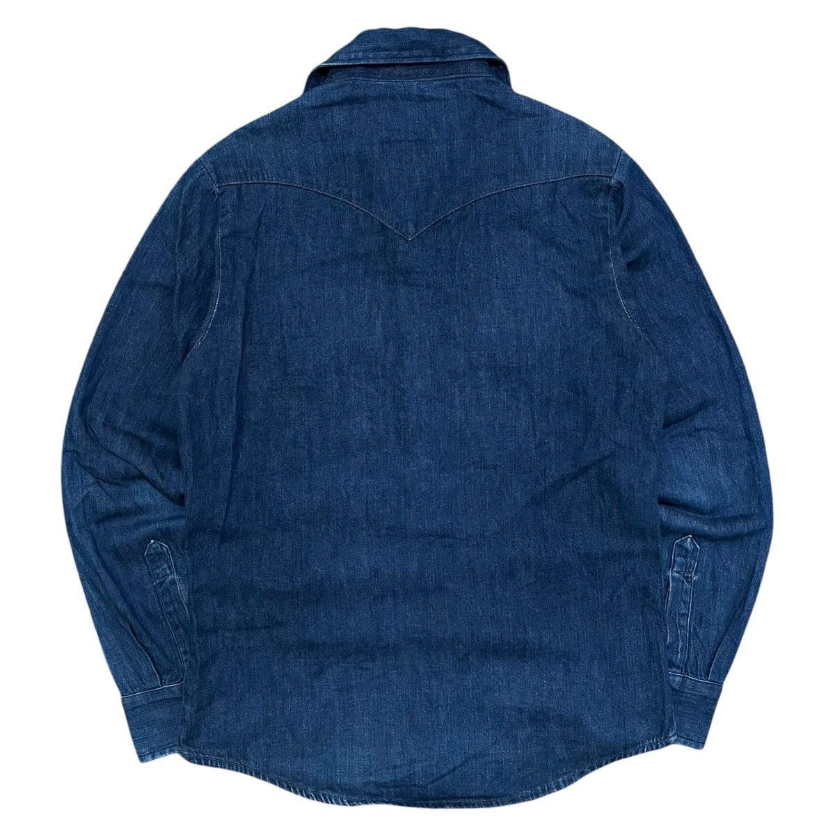 Blue Blue Japan × Japanese Brand Blue Blue Japan Snap Button Western Shirt Size US S / EU 44-46 / 1 - 2 Thumbnail