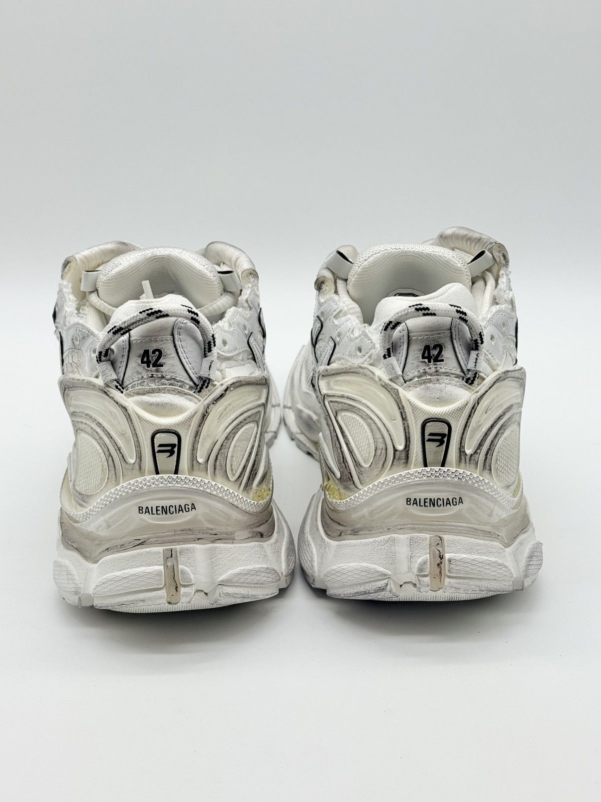 Balenciaga BRAND NEW Size 9 - Balenciaga Runner Sneaker White Size US 9 / EU 42 - 5 Thumbnail