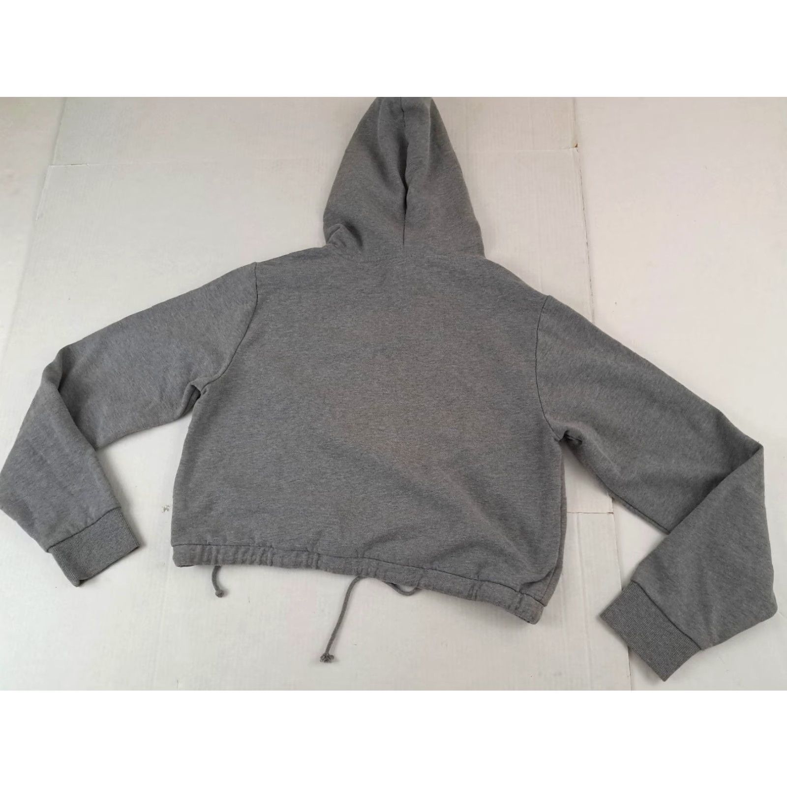 Vans VANS Hoodie Womens XL Gray Cotton Pullover Long Sleeve Logo Canvas Gym Logo Vintage: No 90s Skater Girl Activewear Size XL / US 12-14 / IT 48-50 - 4 Thumbnail