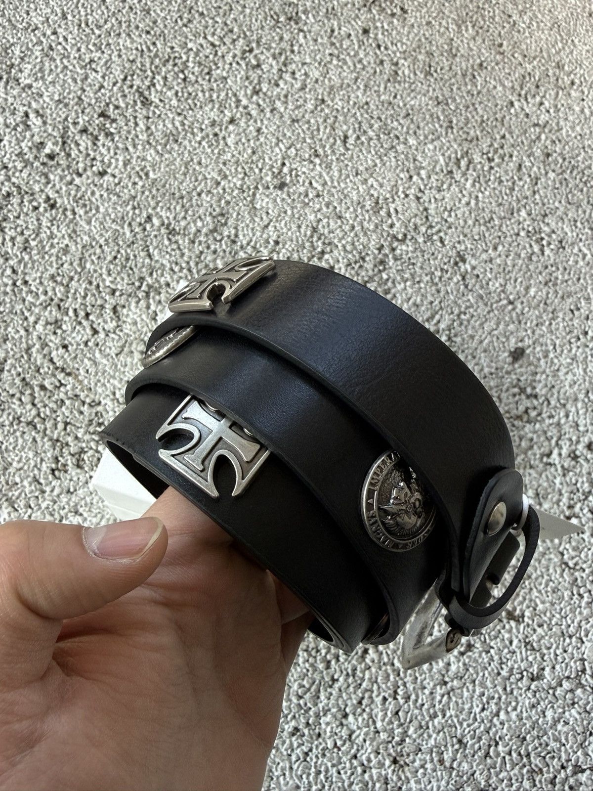 PROJECT G/R PROTOCOL INDEX Concho Belt-Black Size ONE SIZE - 2 Thumbnail