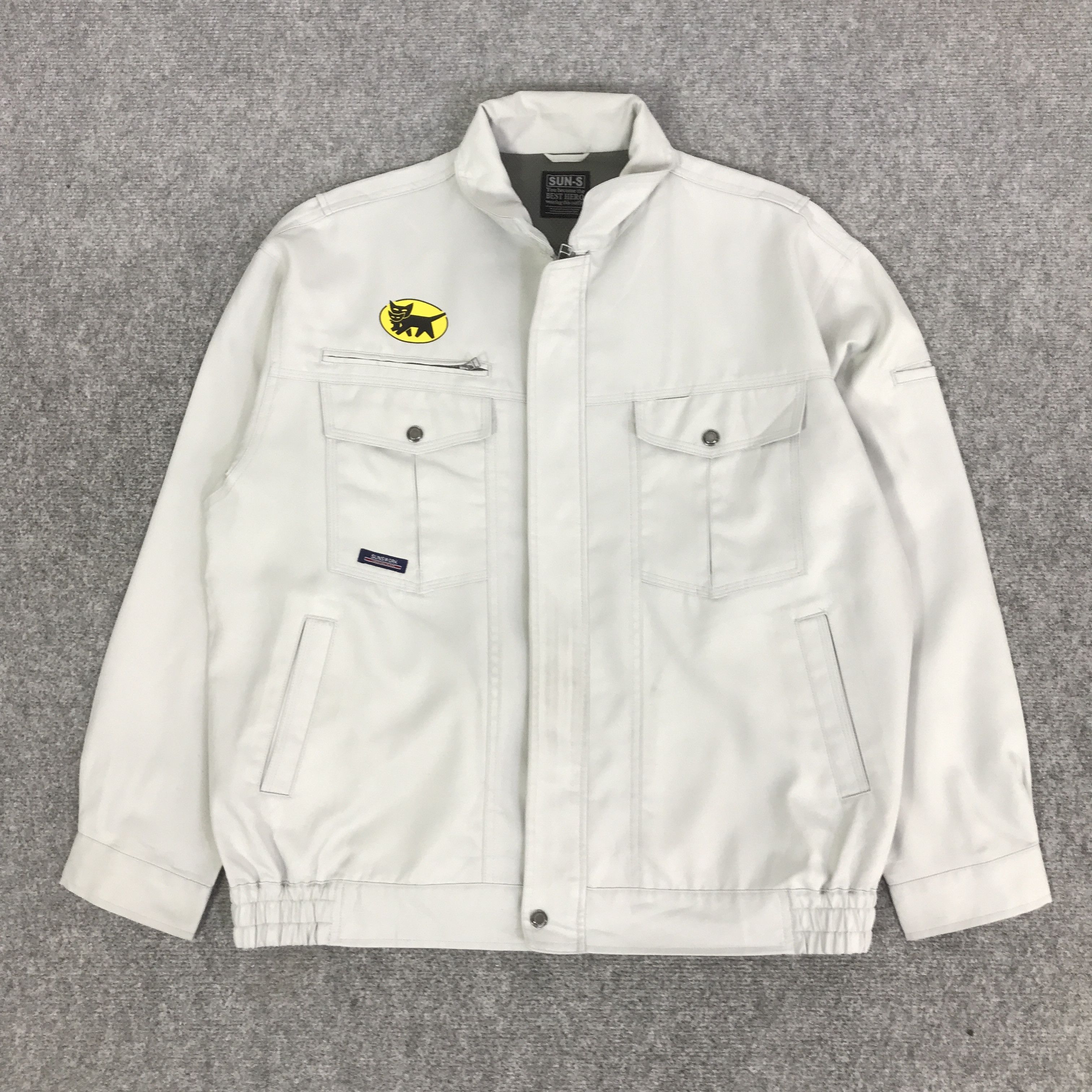 Japanese Brand YAMATO TRANSPORT JAPAN WORK JACKET K84B5 Size US XL / EU 56 / 4 - 2 Thumbnail