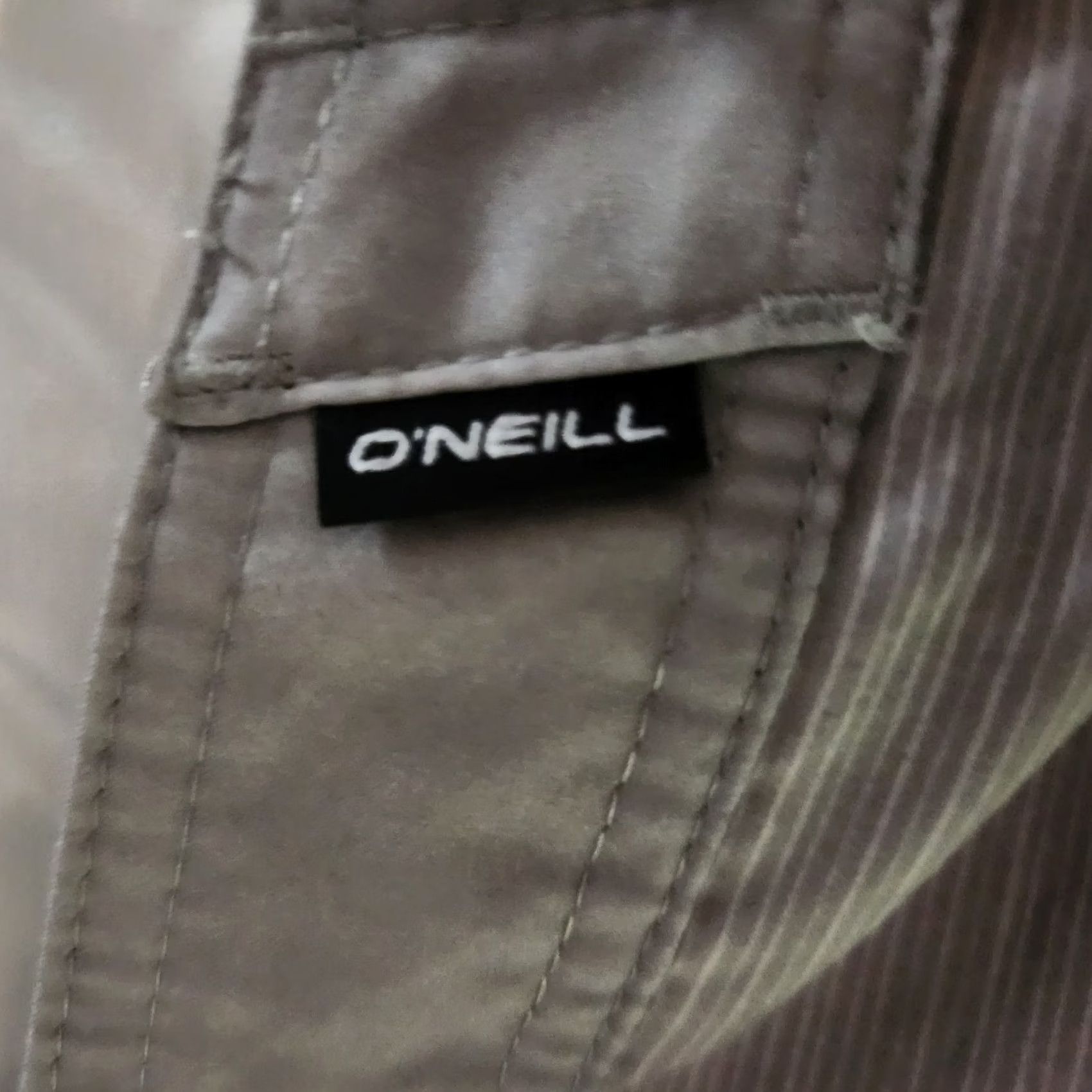 O'Neill O’NEILL Men’s Board Shorts 34 Swim Trunks Performance Gray Striped Fade Bottom Mens Beach Surfing Regular Size 34 Size US 34 / EU 50 - 7 Thumbnail