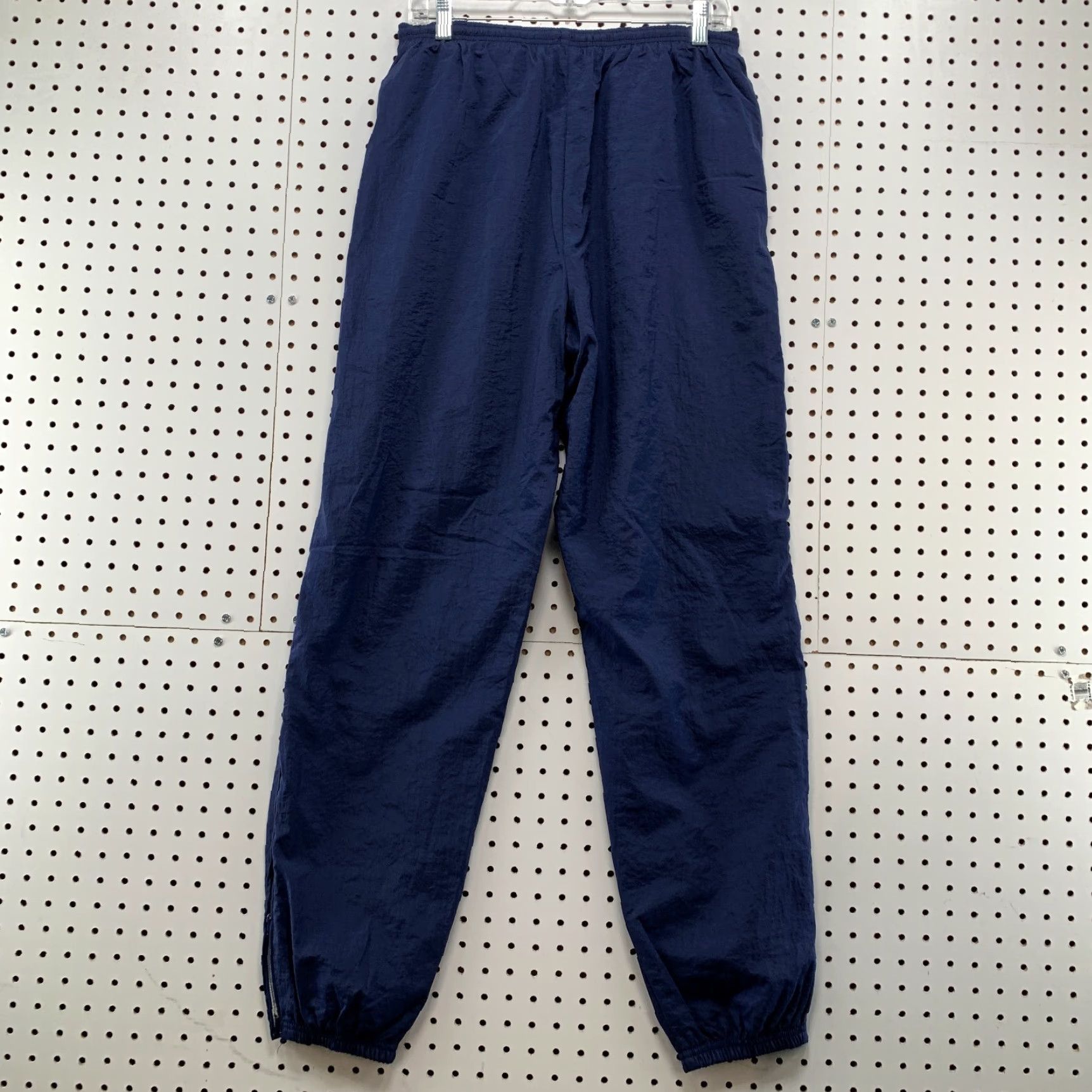 Nike Vintage Nike 90s Windbreaker Track Pants Men Large Blue Softshell Lined Activewear Size US 33 - 6 Thumbnail