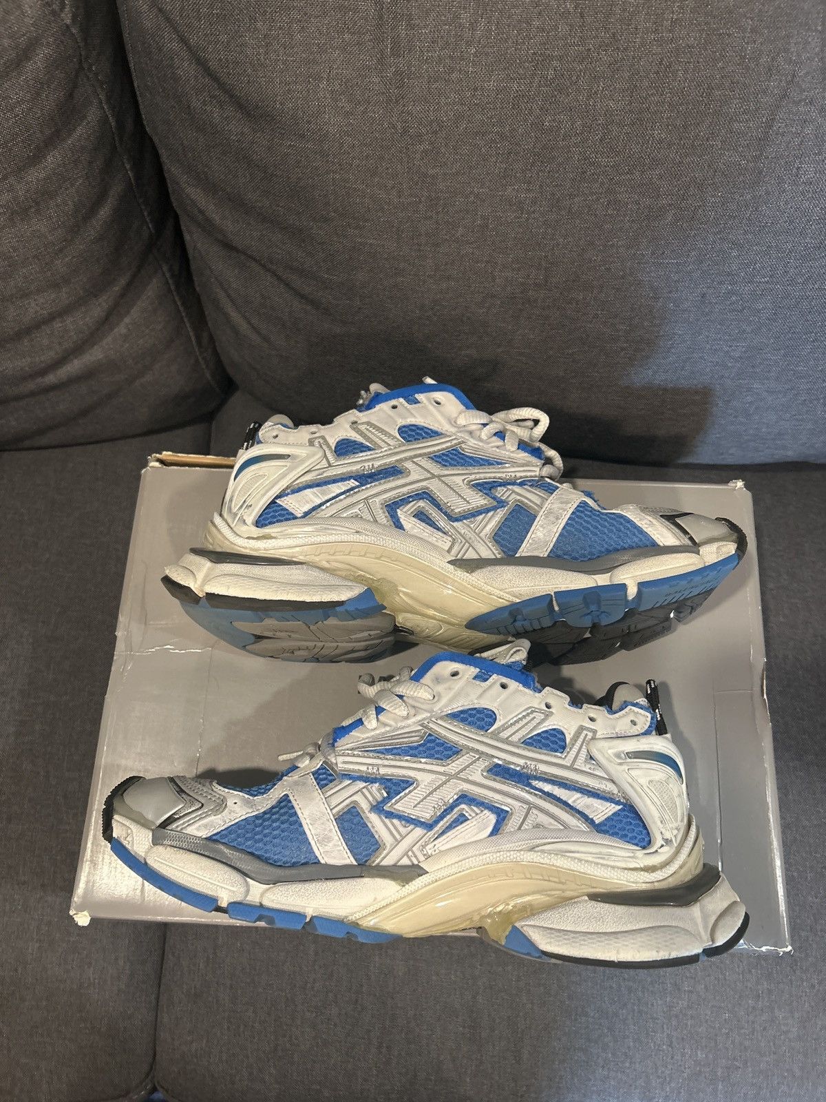 Balenciaga Balenciaga Runner ‘Blue’ Size US 9 / EU 42 - 5 Thumbnail